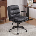 Mid Back Ergonomic Office Chair with Reclining Back and Wheels