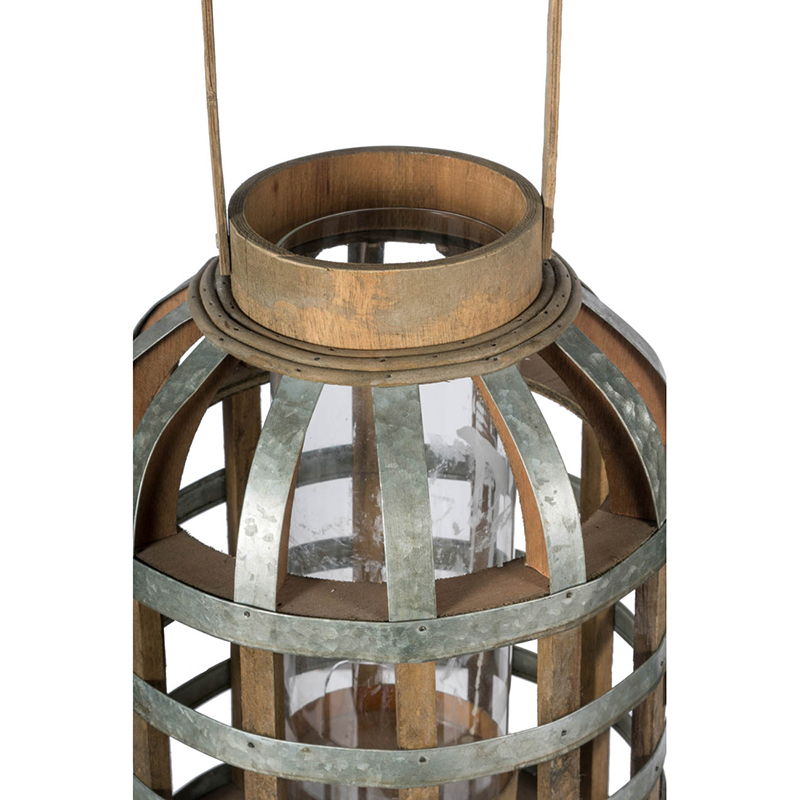 Decorative Lantern With Handle Wooden Lantern For Indoor Outdoor Home Garden Wedding