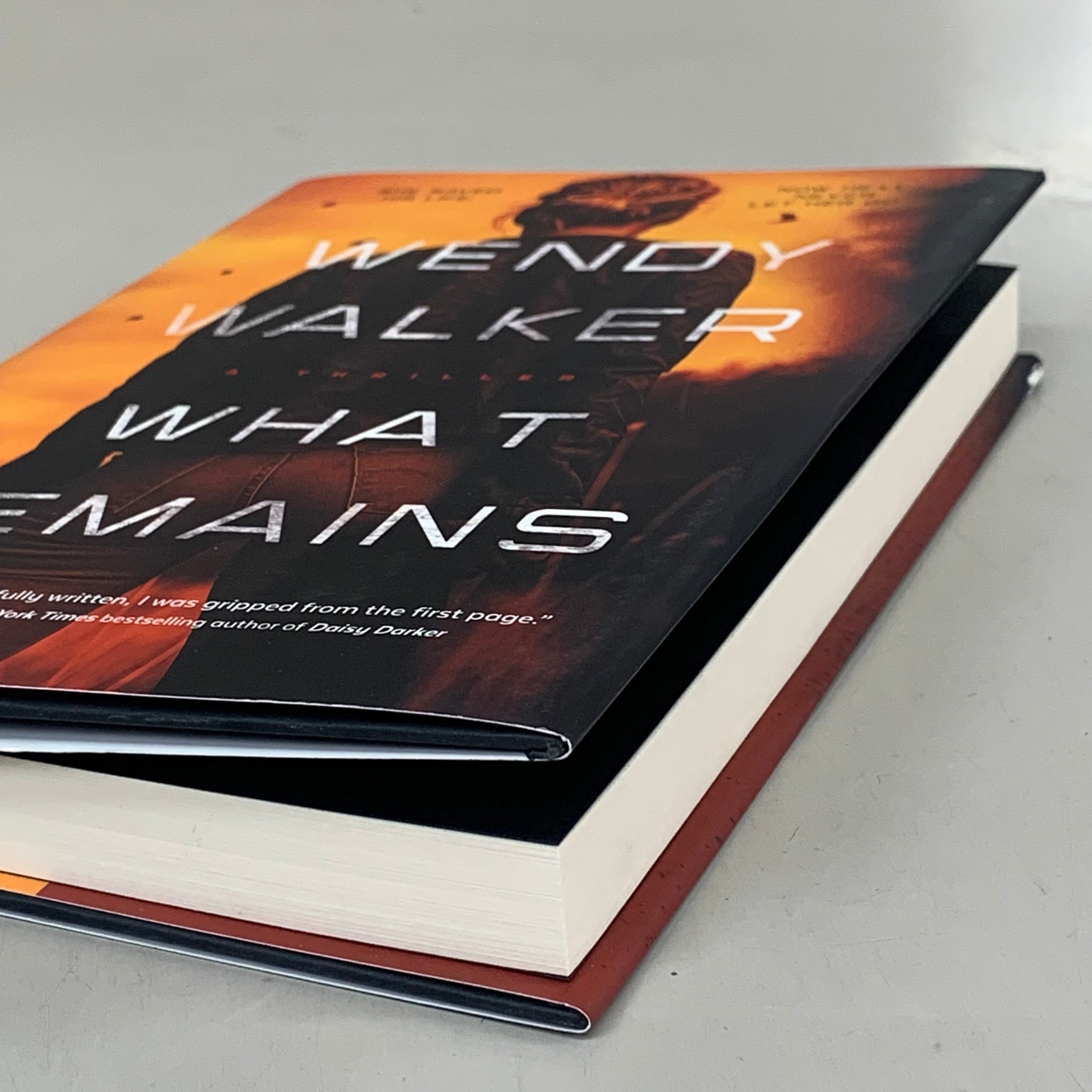 BLACKSTONE  Wendy Walker What Remains (Used Good-Slight Tear on cover) 254 Pages
