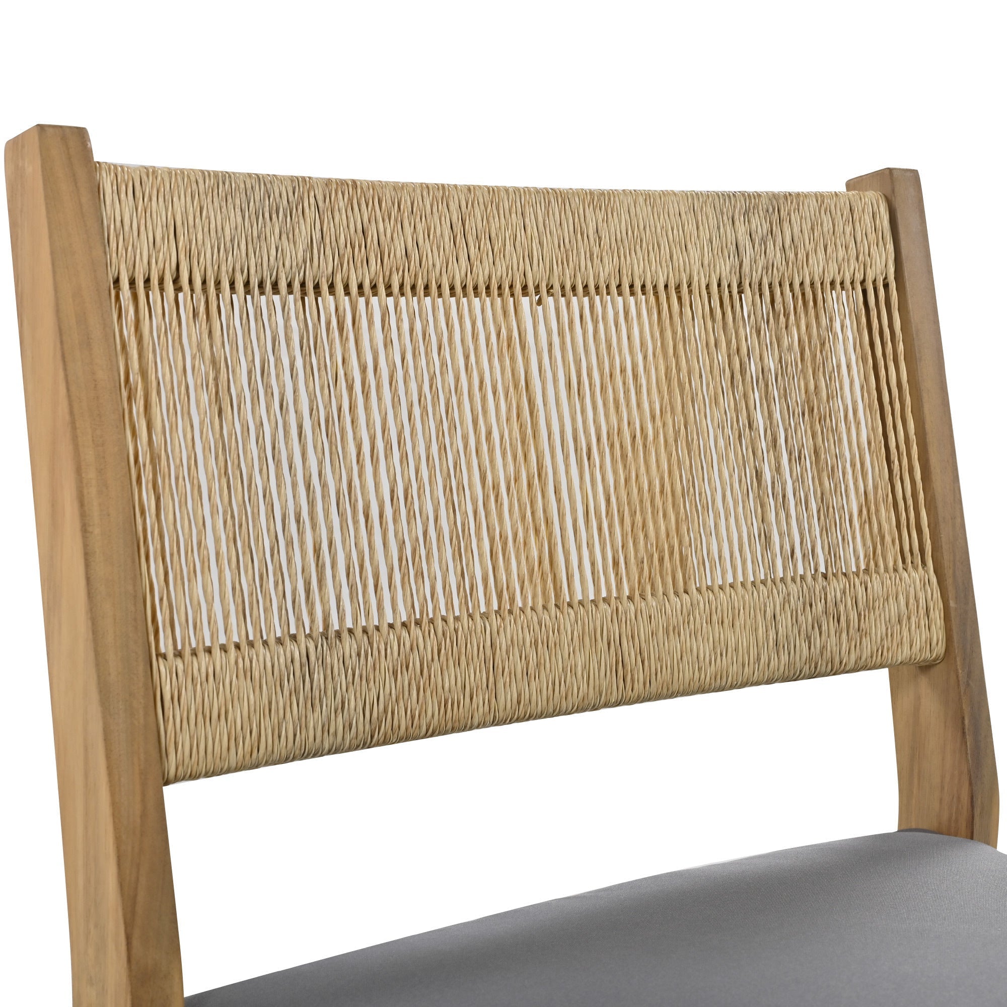 U_Style Multi-Person Outdoor Acacia Wood Dining Table and Chair Set