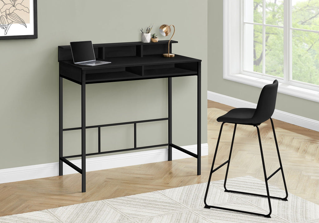 Computer Desk for Home Office with Standing Storage Shelves