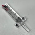 BLUE-WHITE Acrylic Flow Meter Stainless Steel Float Material 2.00" F302200P