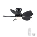 Low Profile Flush Mount Ceiling Fan With Light