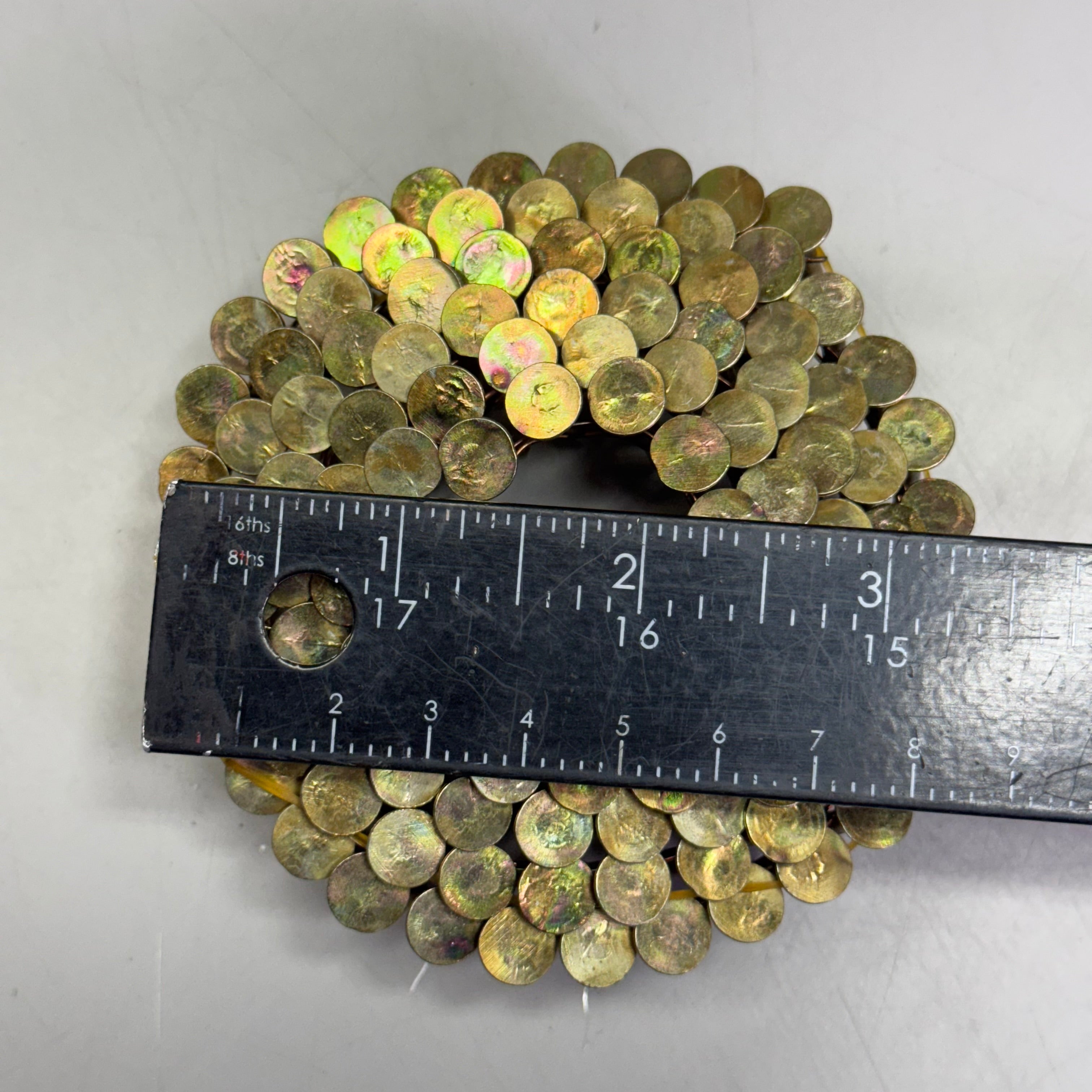 CRISP-AIR (7200 Pcs) Roofing Nails Sz 1 1/4" x .120, Gold 02032