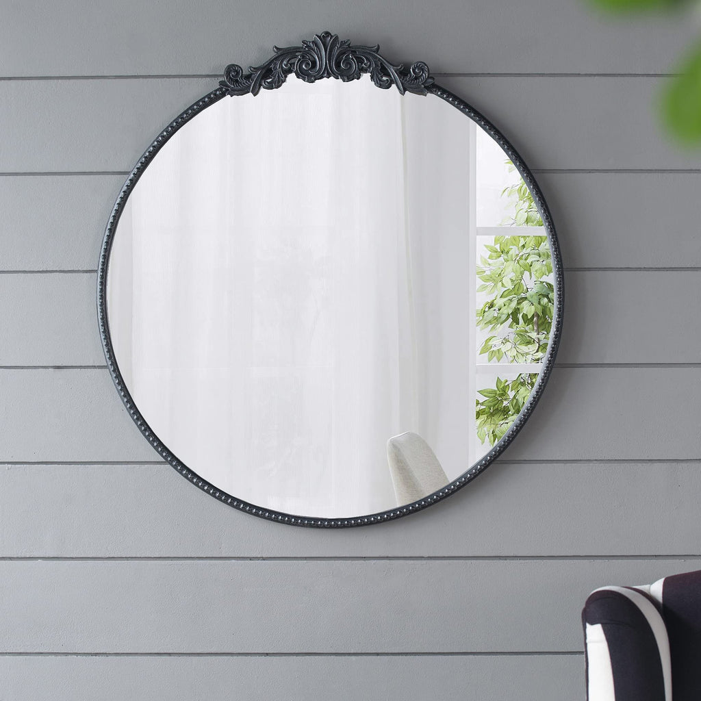 Classic Design Mirror With Baroque Inspired Frame