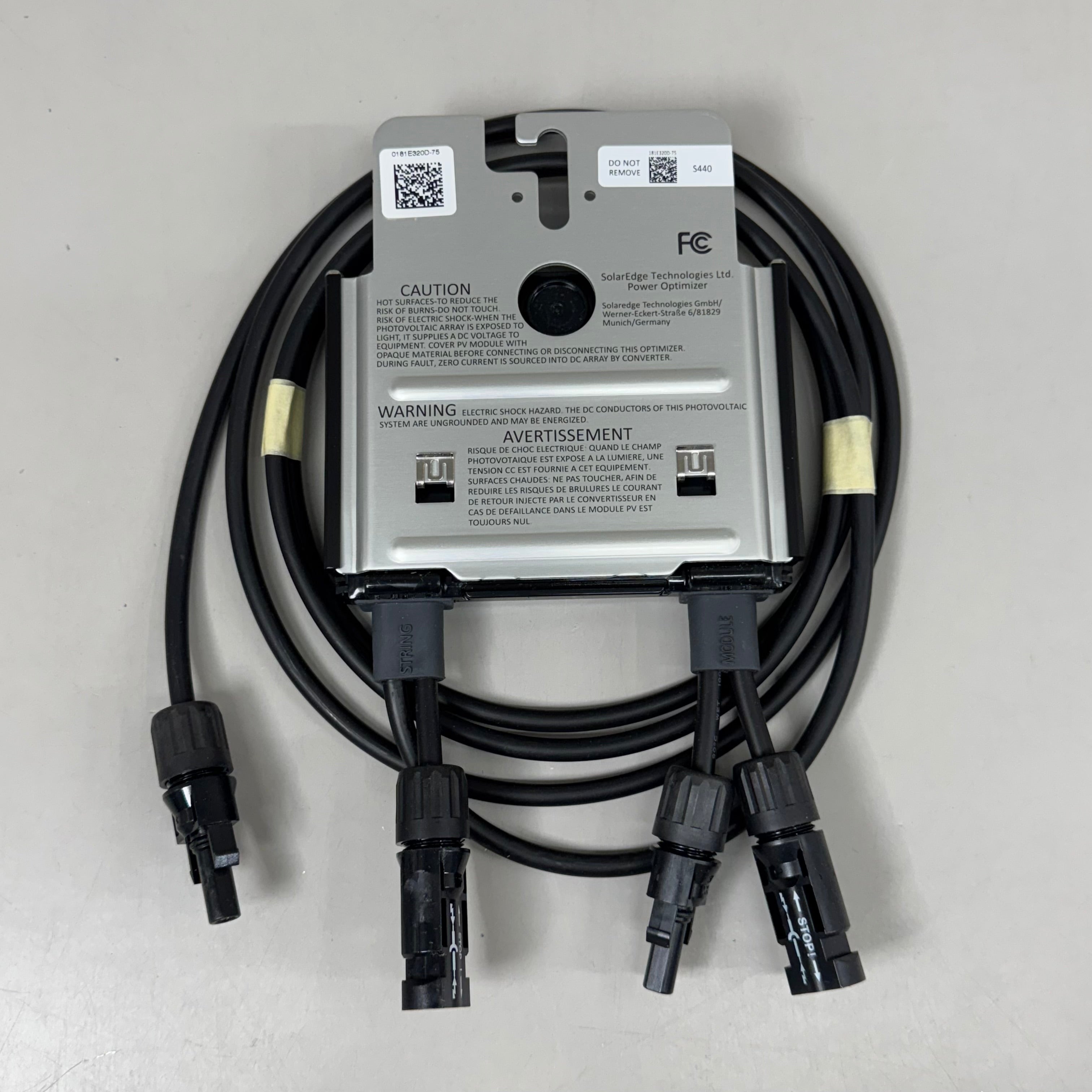 SOLAREDGE P-Series P340-5 320W 48VDC Residential Power Optimizer