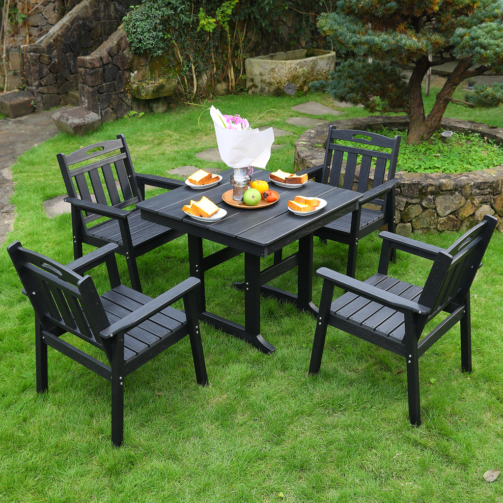 HDPE Outdoor Patio Dining Set