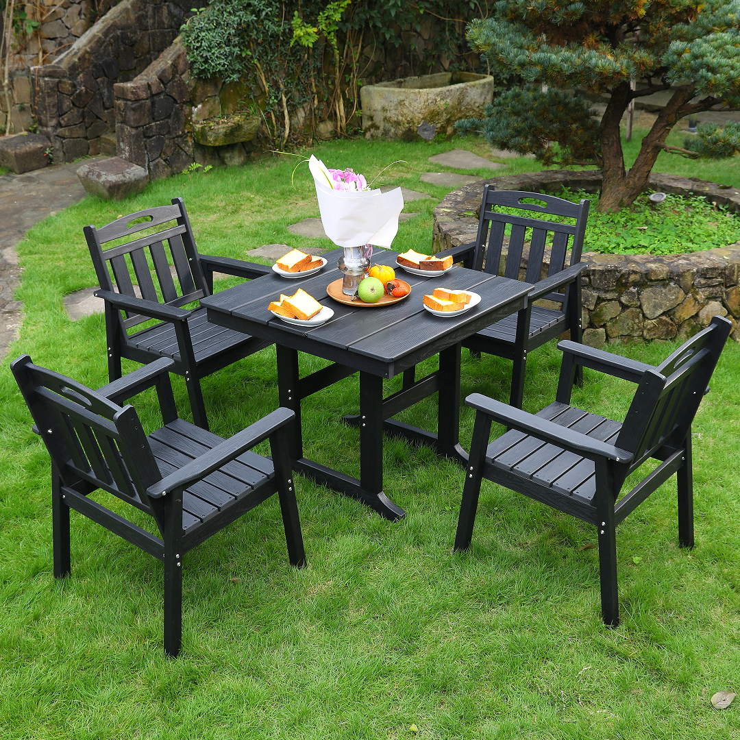 HDPE Outdoor Patio Dining Set