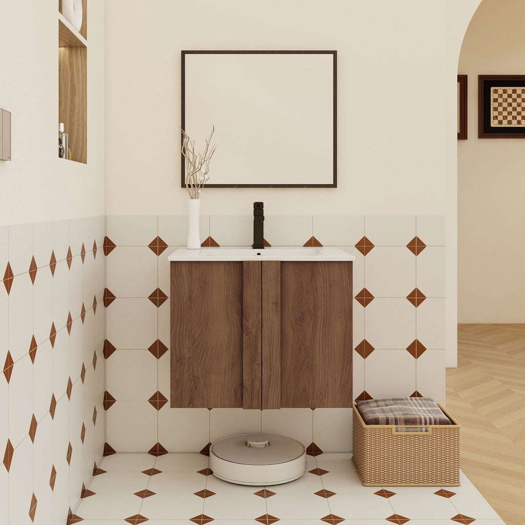 Floating Bathroom Vanity With Sink Combo