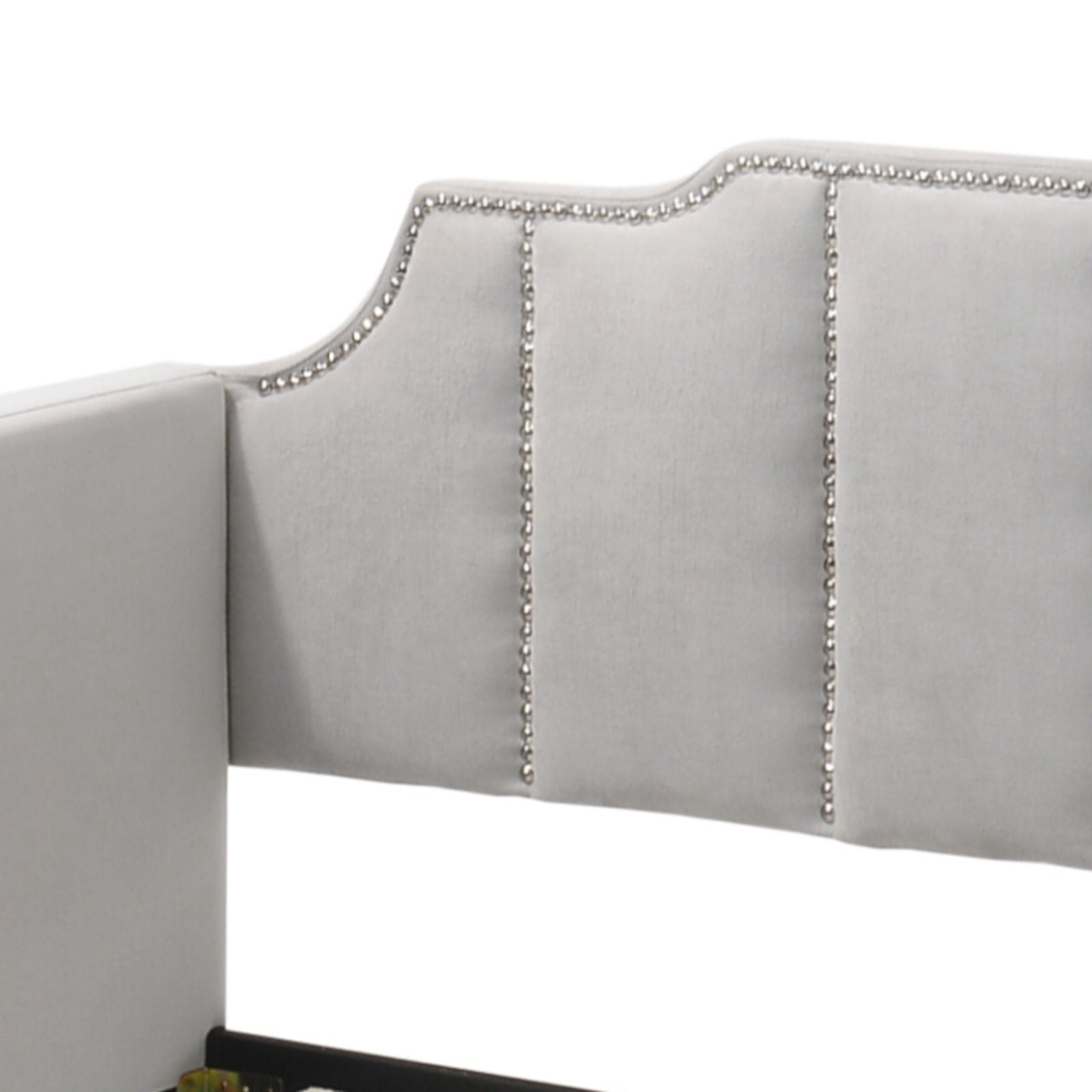 Peridot Twin Daybed With Trundle - Dove Gray
