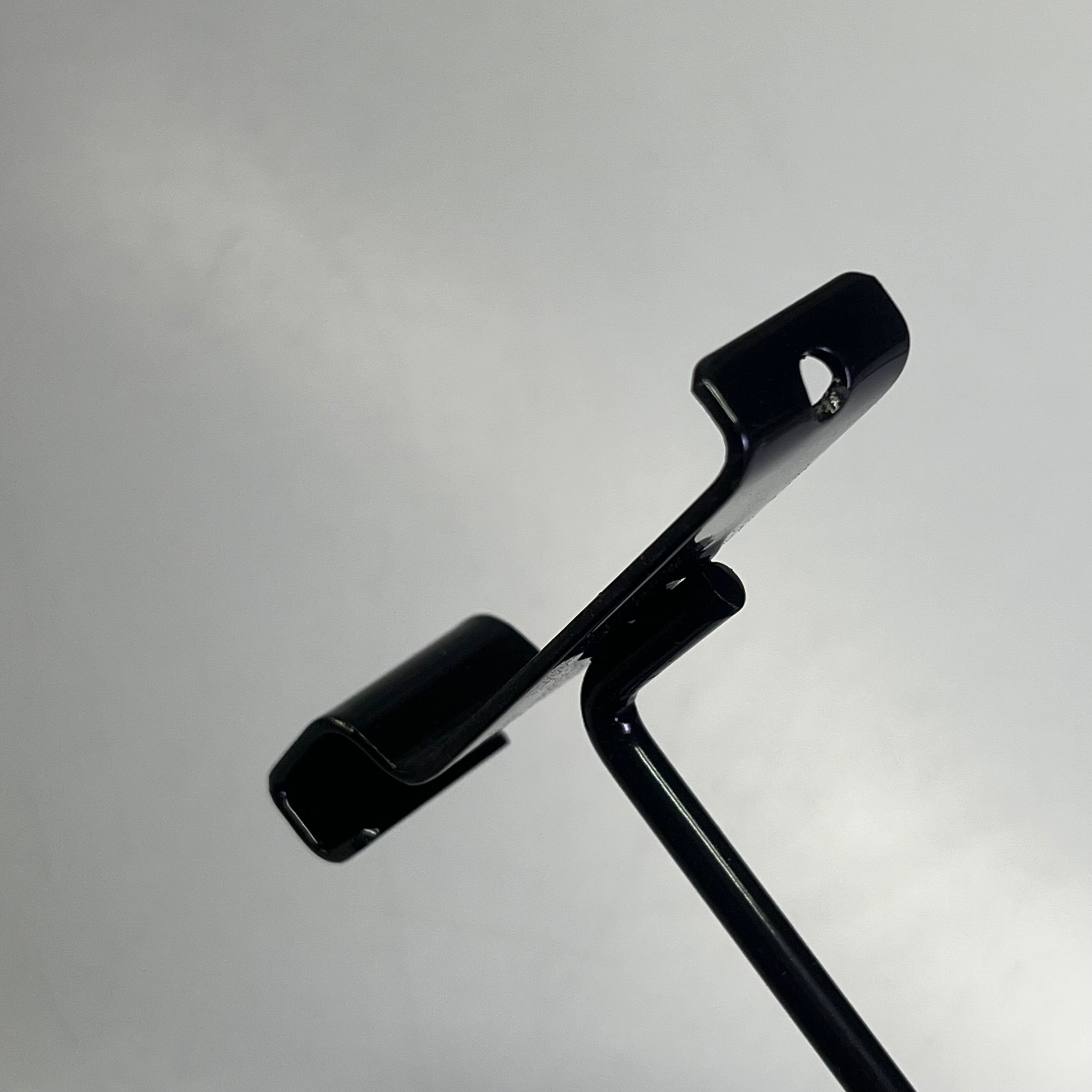 (100 PACK CASE) Retail Merchandise Hooks 4" Black 1922B