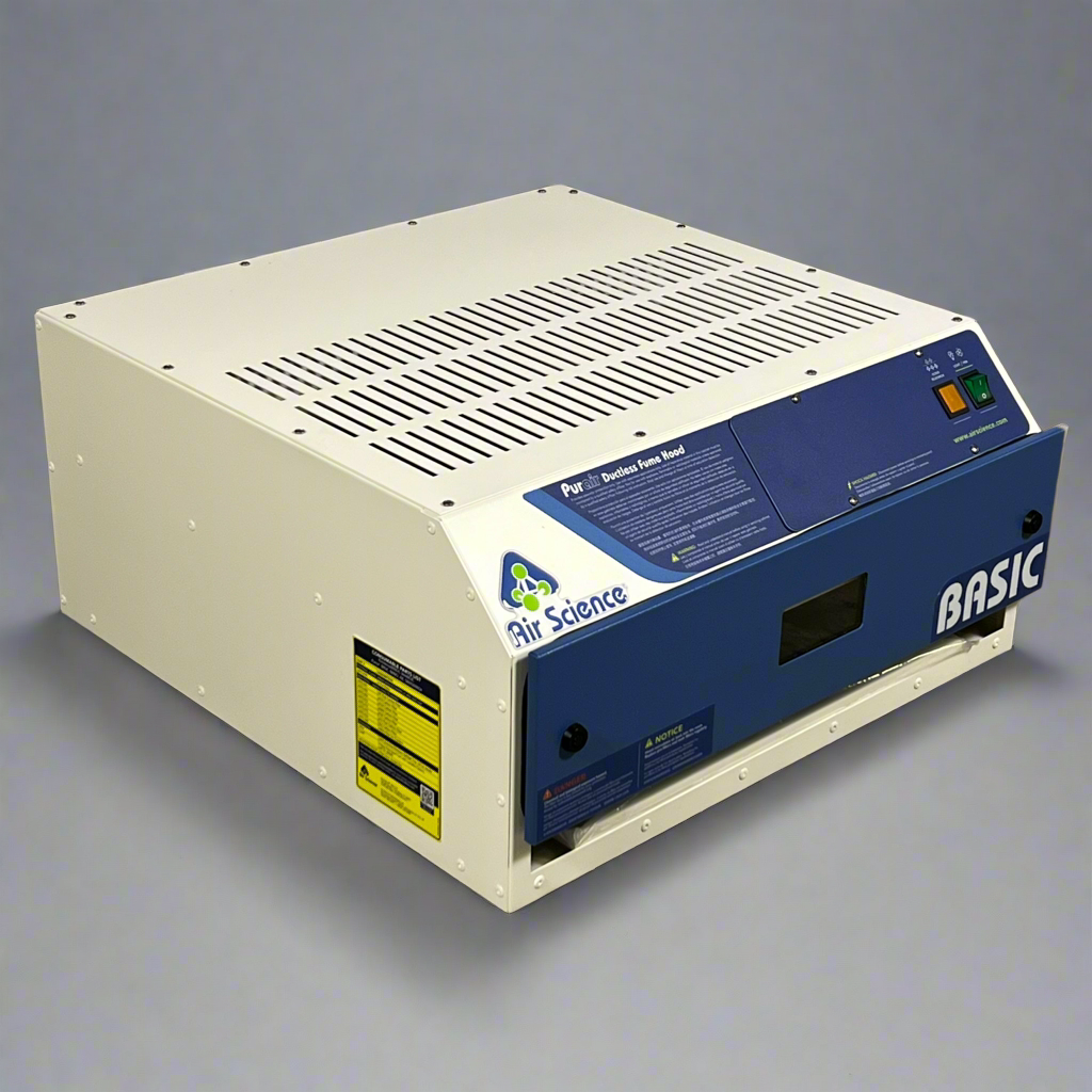 AIR SCIENCE Basic Ductless Fume Hood Sz 23.5" L X 21" W X 11" H P5-24-HEAD-A