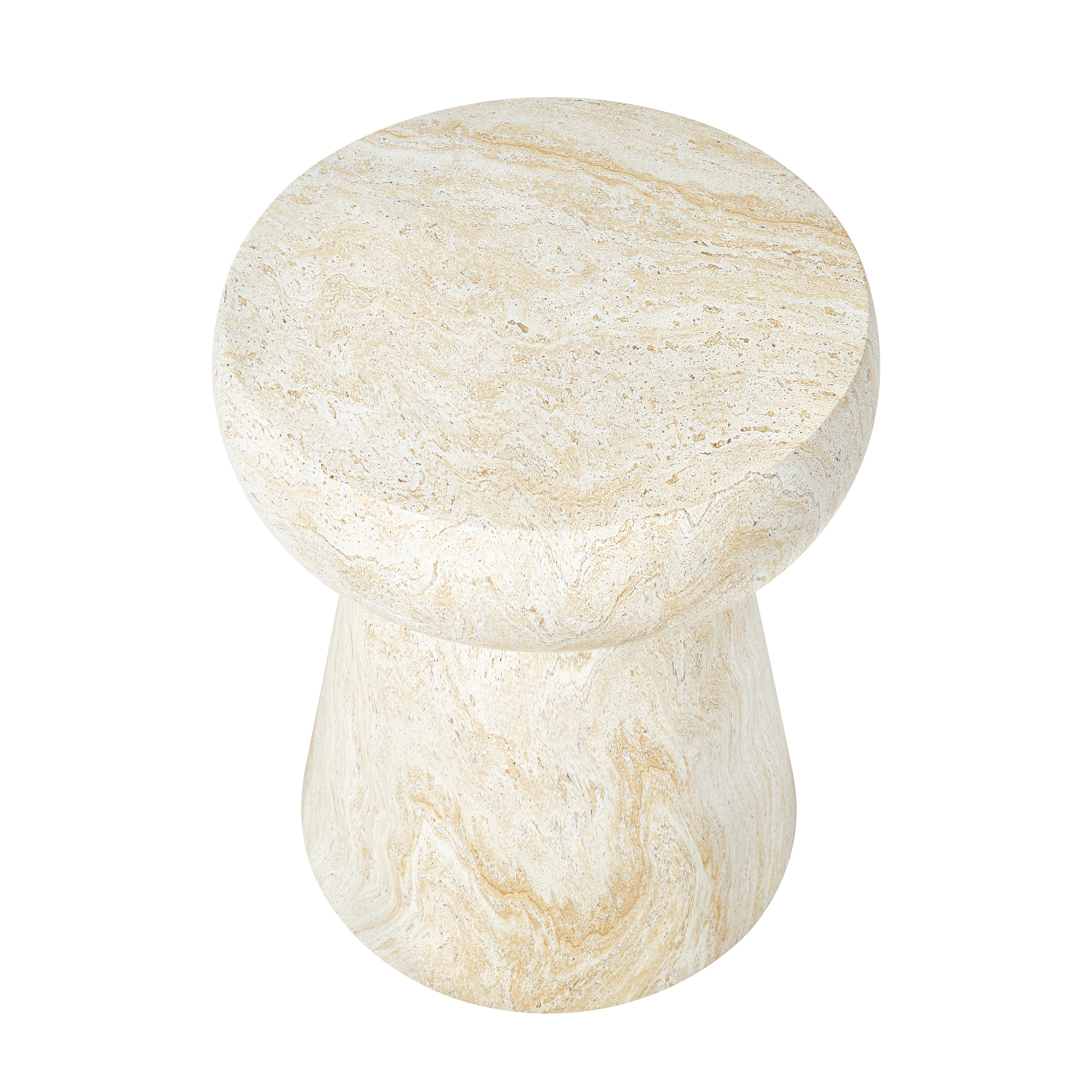 U_Style Mushroom-Shaped Outdoor Concrete Side Table