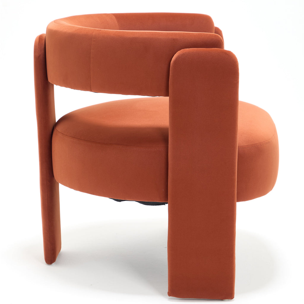 Accent Chair for Living Room, Velvet Comfy Single Sofa Chair