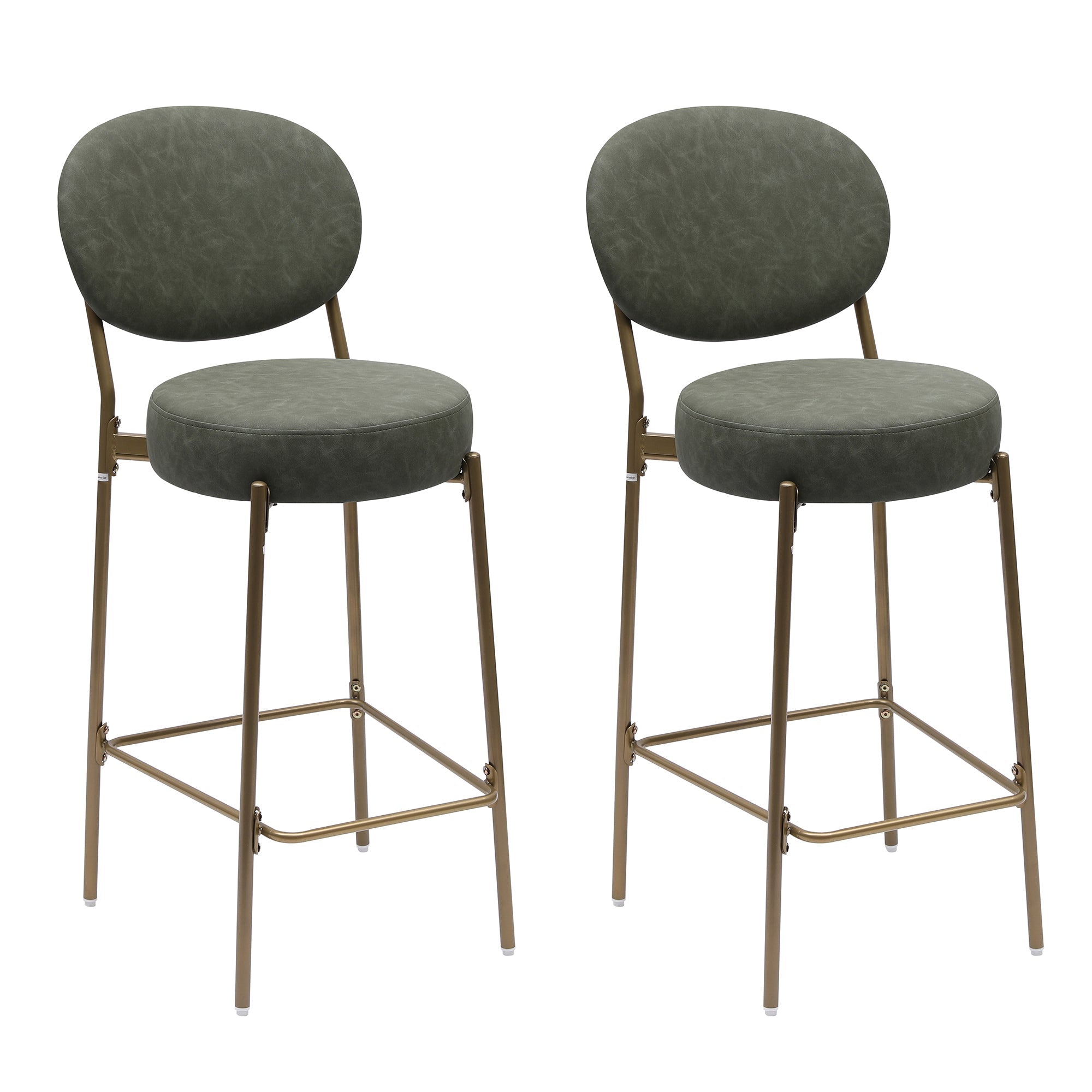 29'' H Upholstered Bar Stools Set of 2