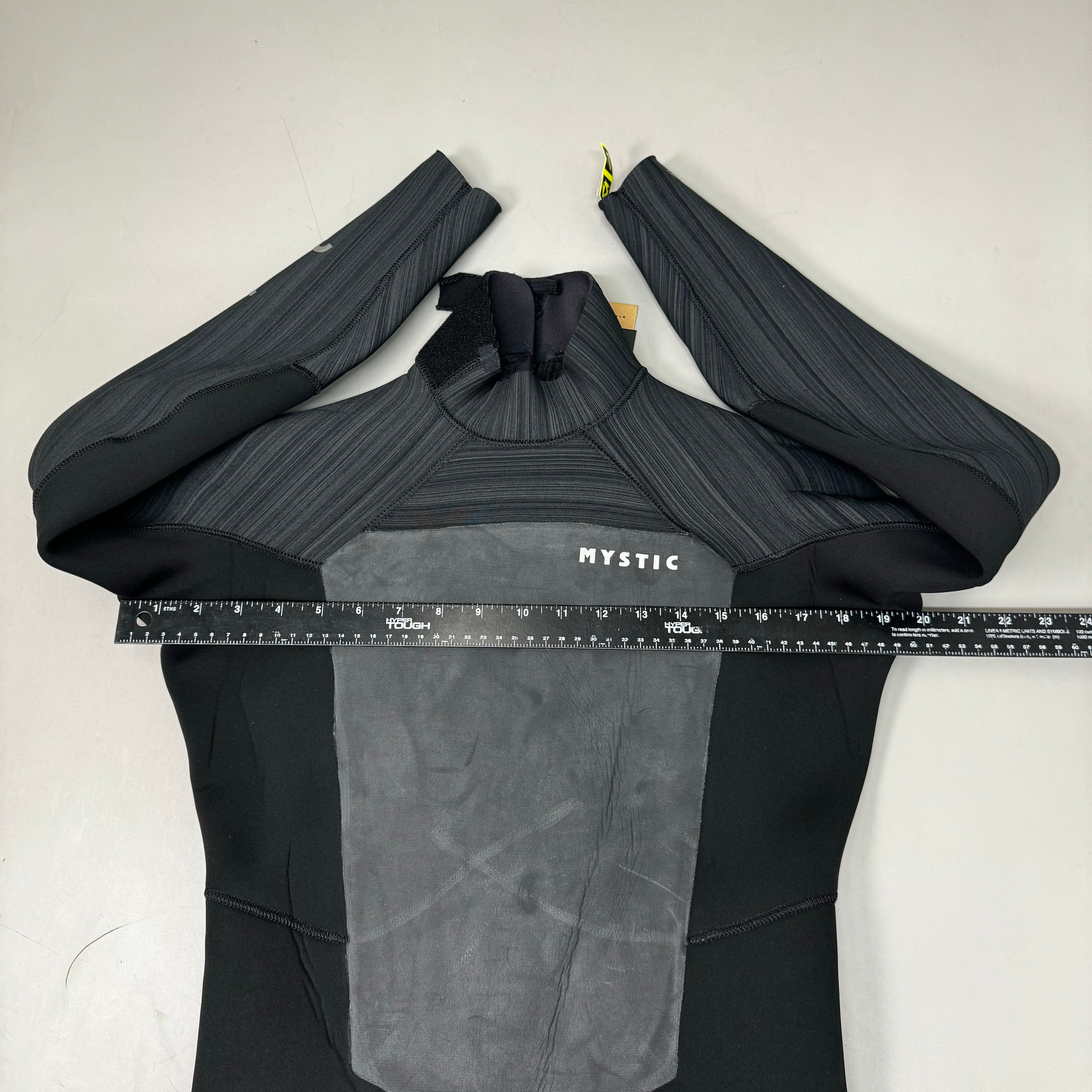 MYSTIC Majestic 2022 Fullsuit Back-zip Knitflex+ 4/3mm Sz L Black 35000.220006