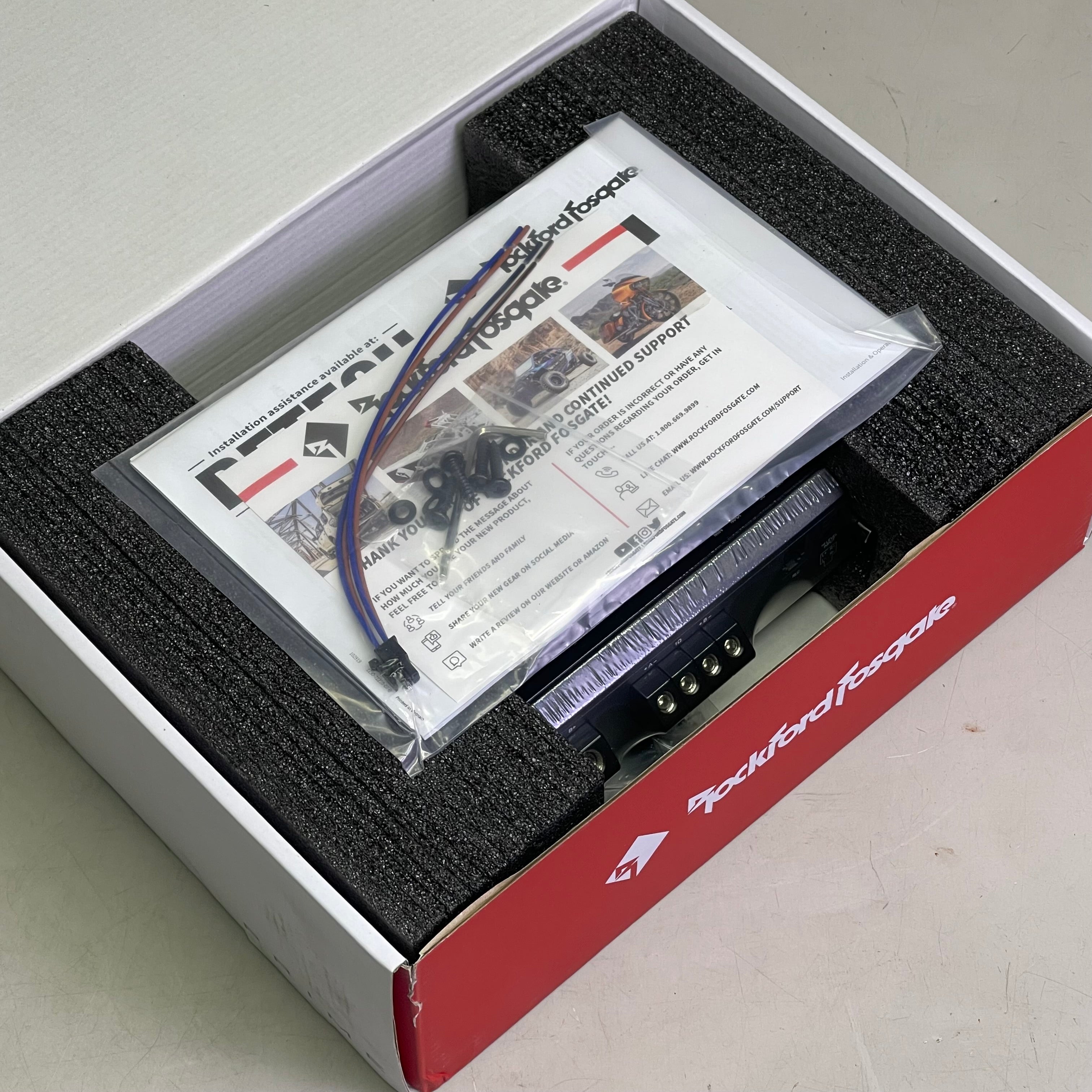 ROCKFORD FOSGATE Prime Series Mono Amplifier 750W Black R2-750X1