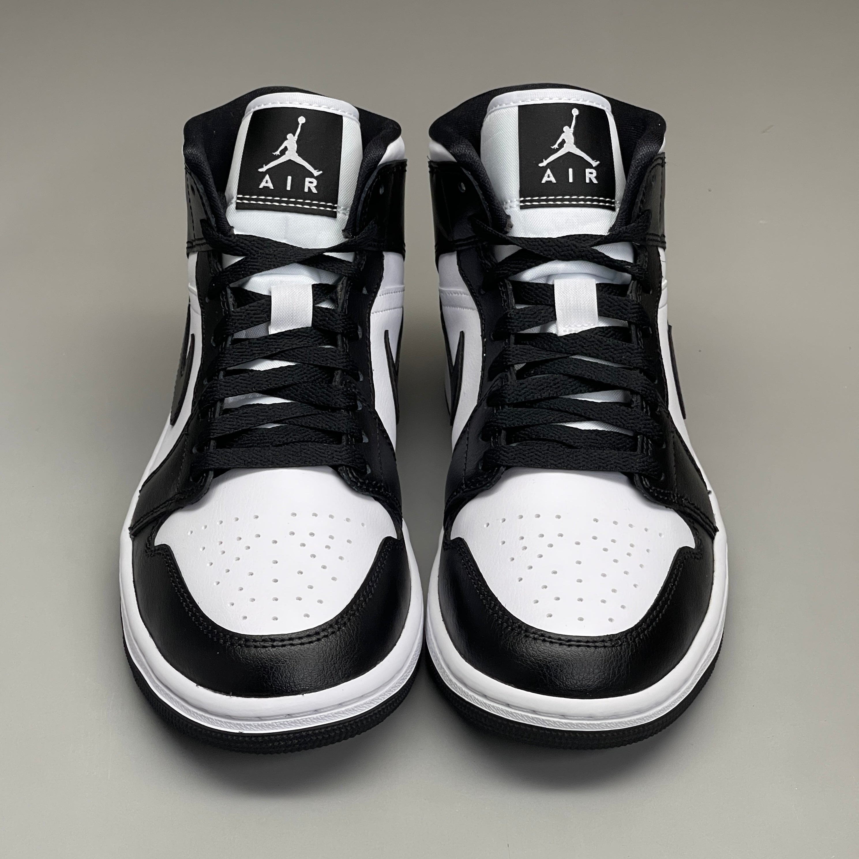 NIKE AIR JORDAN 1 Mid Panda Shoe Women's Sz 11 Black / White DV0991-101 (New)