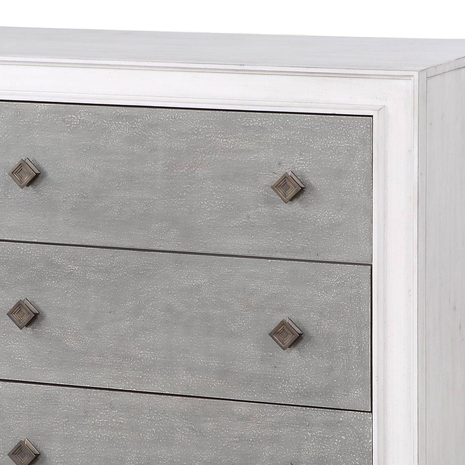 Katia Weathered Dresser - White