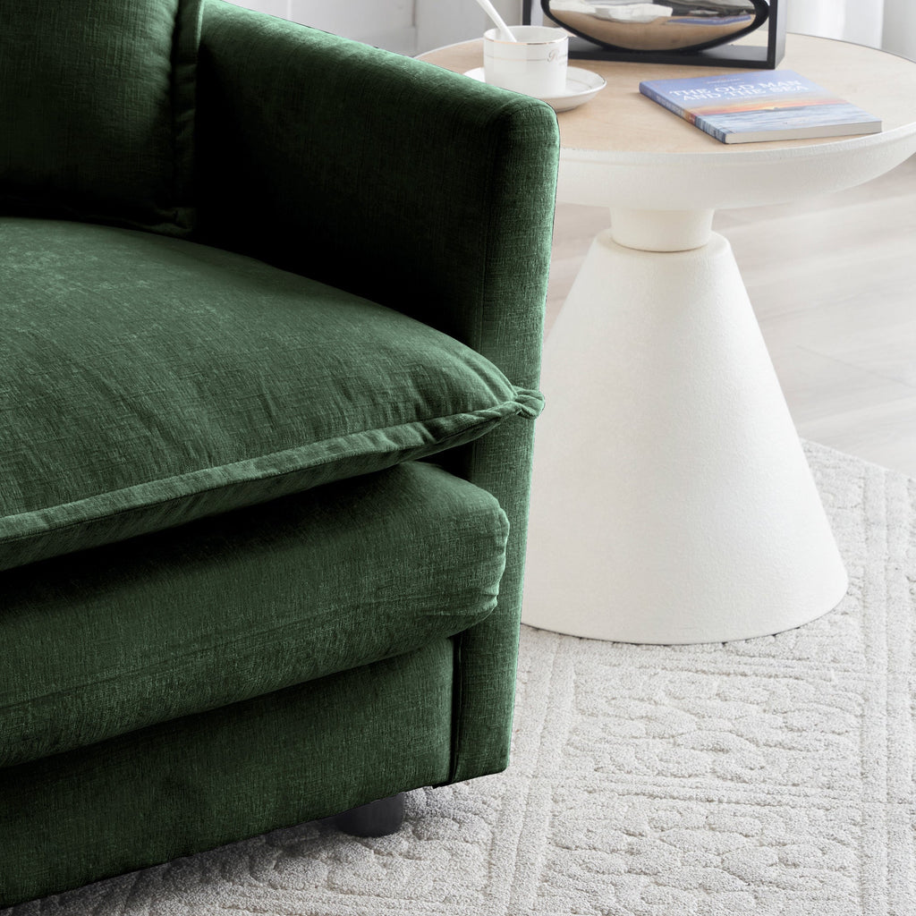 Modern Fabric Loveseat Sofa Couch for Living Room