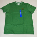 JOHN DEERE Embroidered Logo Short Sleeve Tee Shirt Men's Sz L Green 1896842