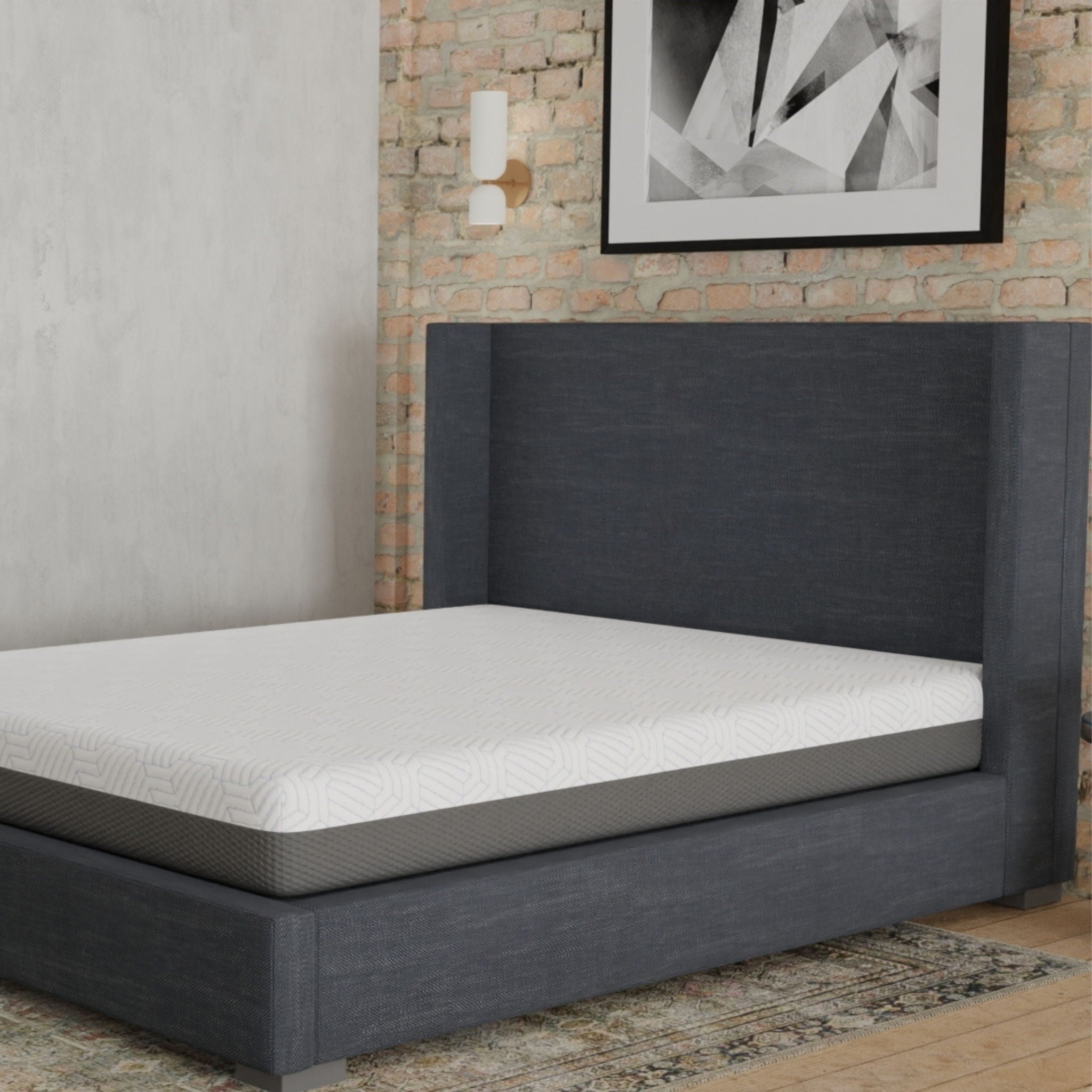 Pur Chill 10" Medium Firm Mattress with Phase Change Cooling Fabric
