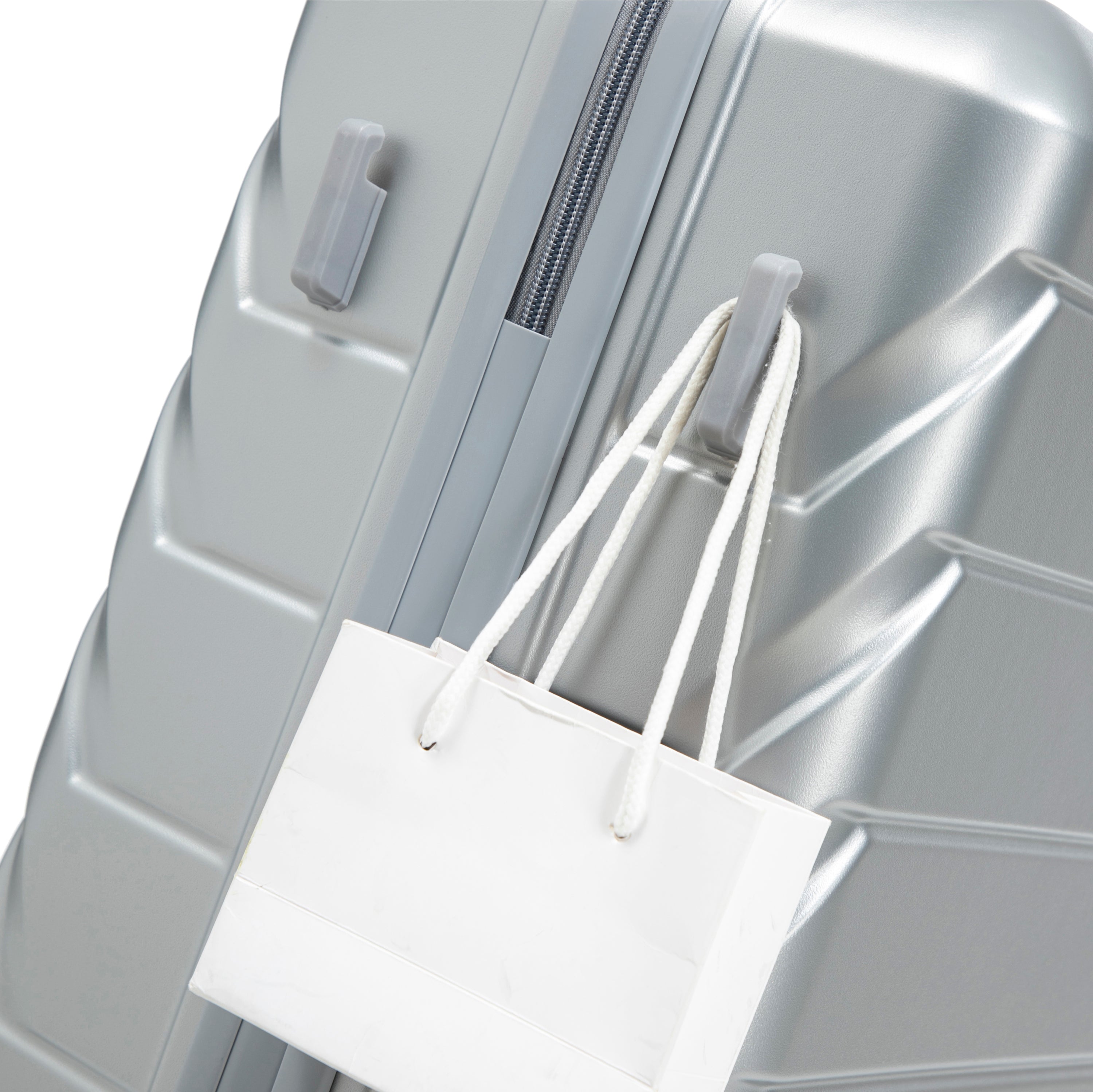 3-Piece ABS Spinner Wheel Luggage Set with Combination Lock