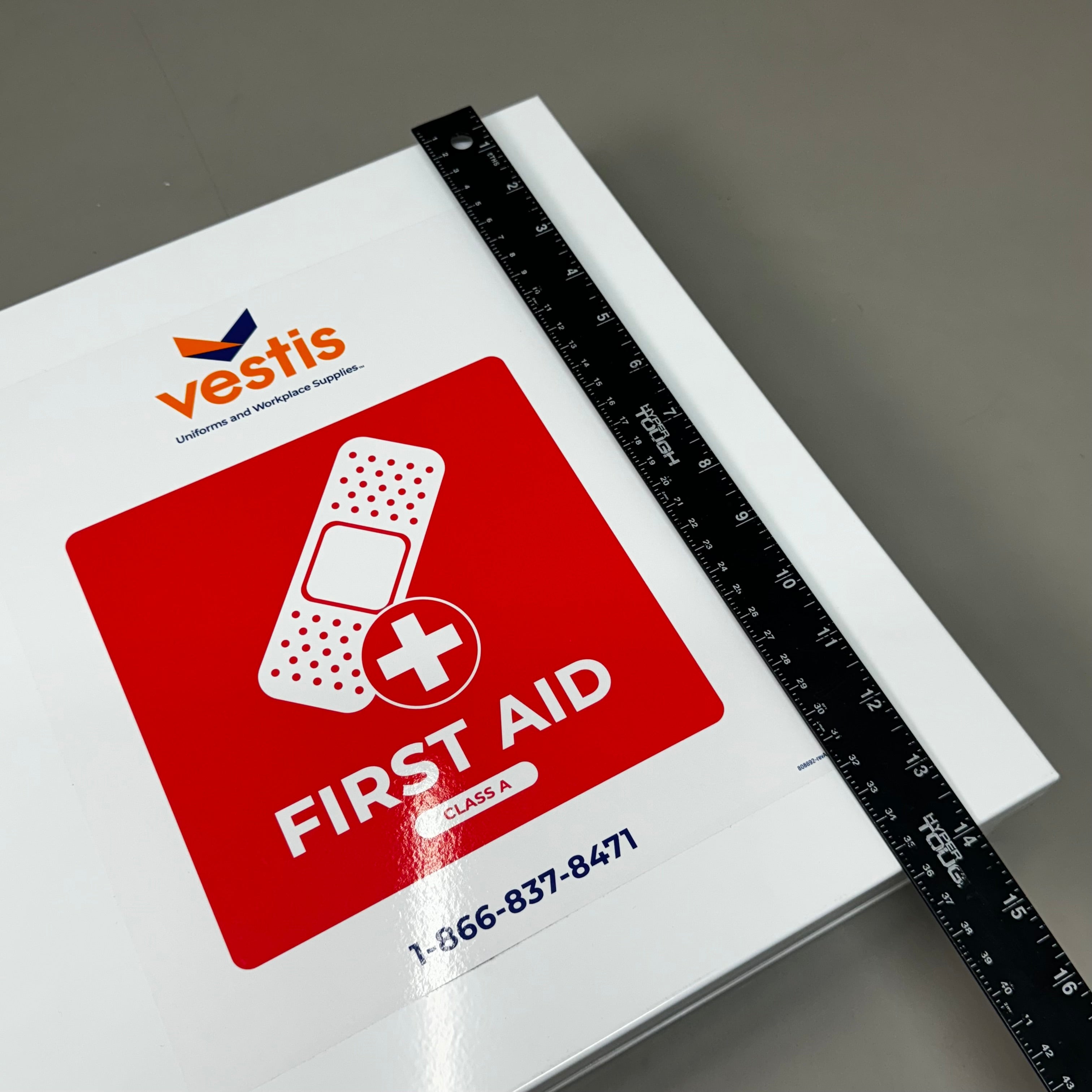 VESTIS FIRST AID 50 Person Large Metal Cabinet With Medication BB 01/2026 59354-021