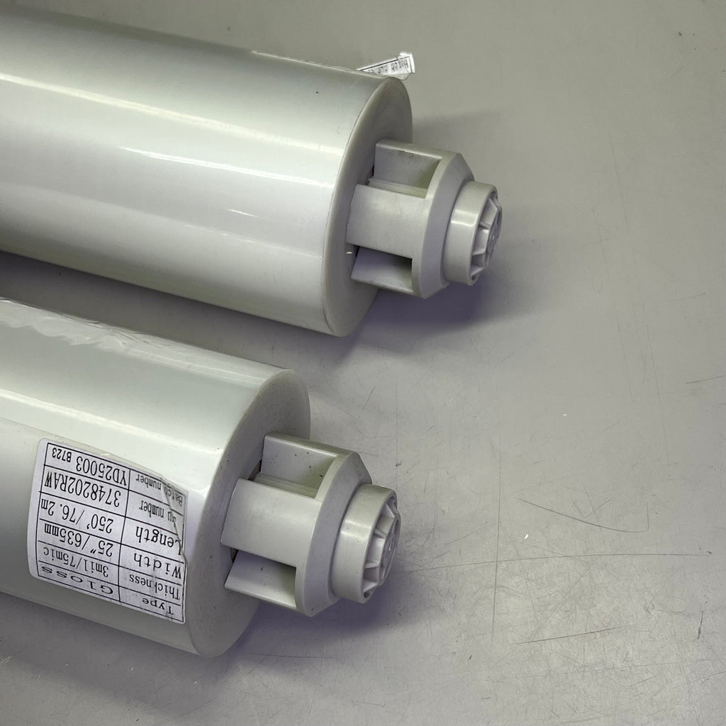GBC (2 PACK) EZLoad NAP II Laminating Roll Film Gloss 25"x250' 3mil 3000024EZ (New)