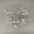 RAZ IMPORTS (SET OF 3) Glass Clear Bud Vases 6" Clear 4522825