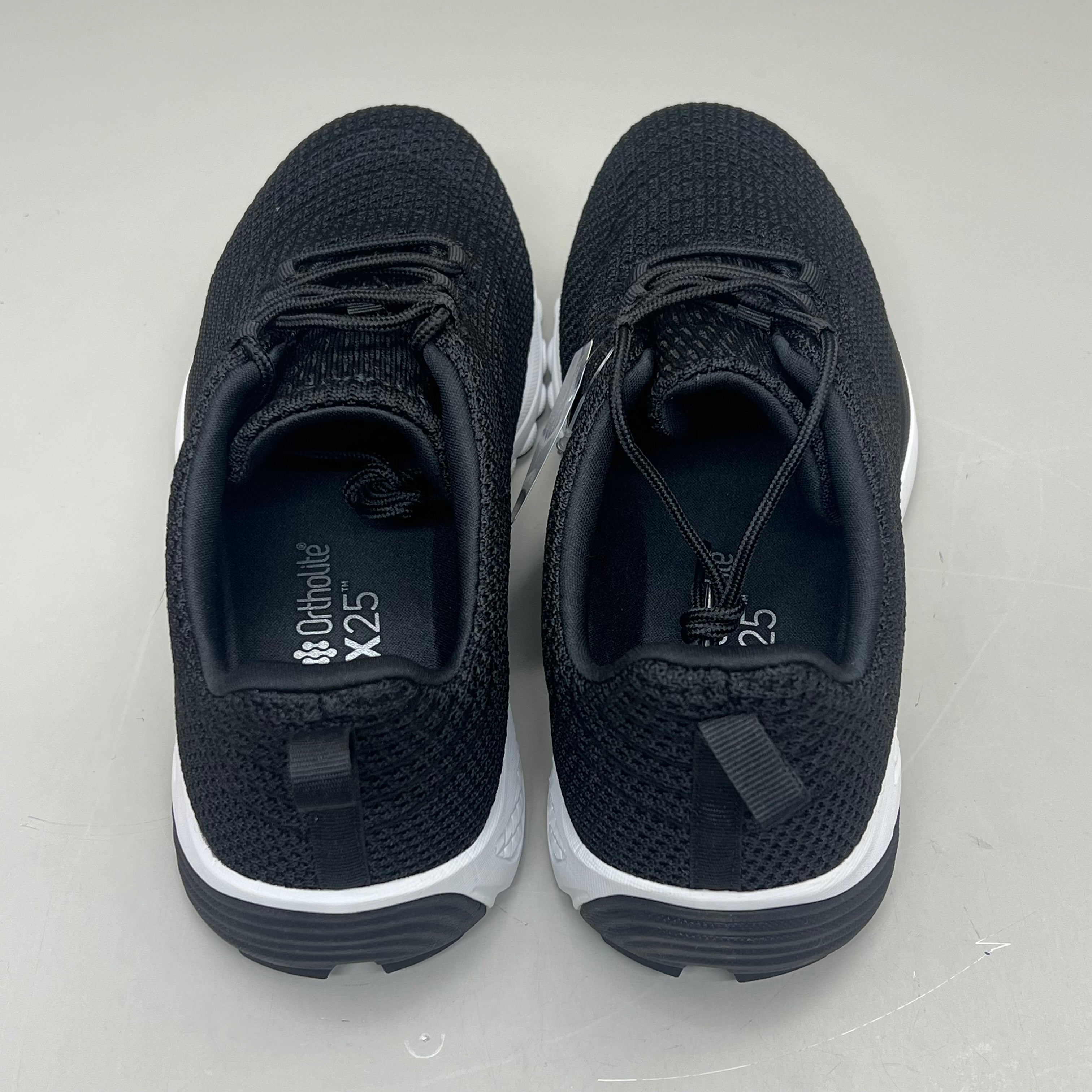PROPET Tour Knit Sneaker Cushion Insole Women's Sz 9 M(B) Black/White WAA112M