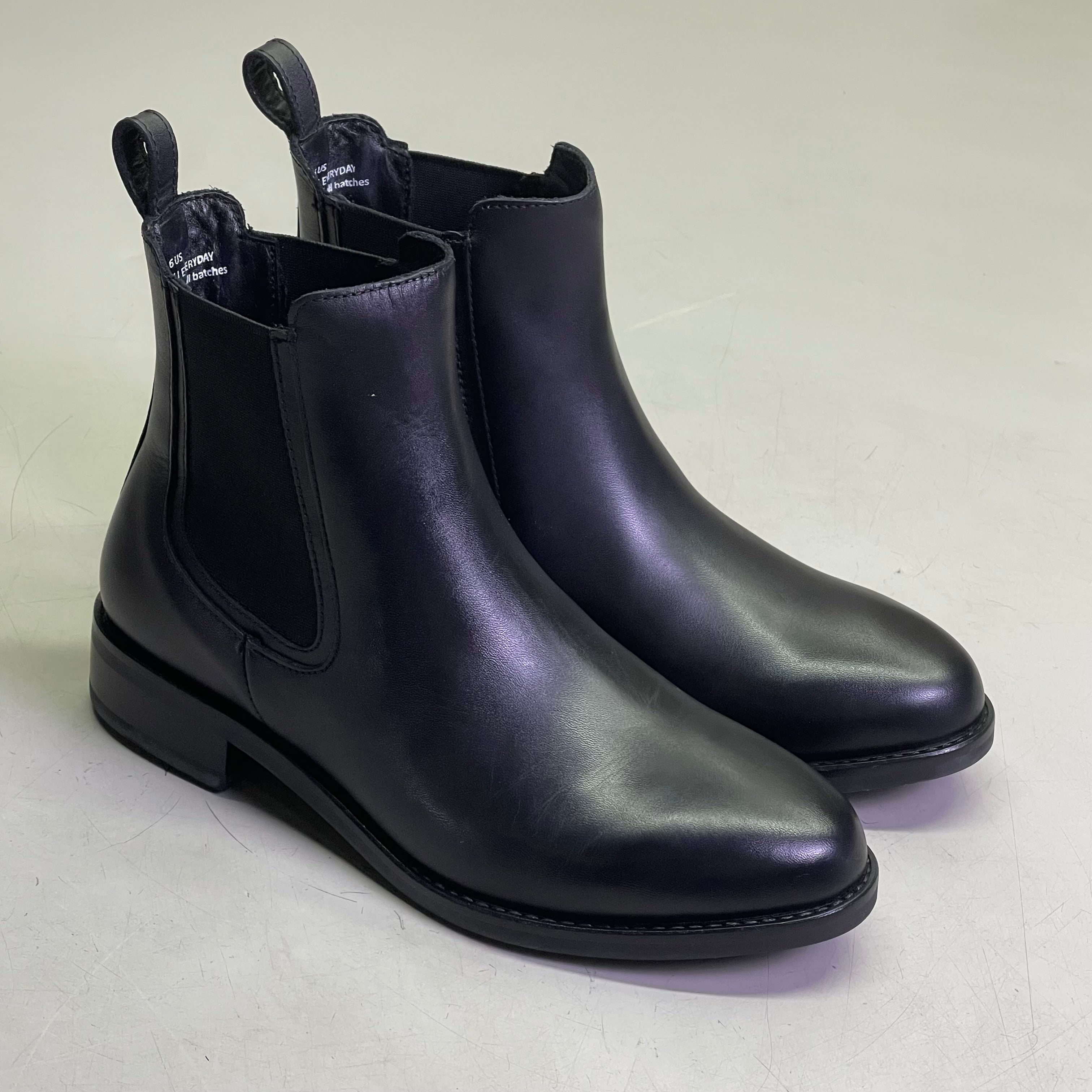 THURSDAY BOOT CO. Duchess Boot Women's 6 Black Leather DCSBPA6