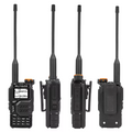 RUYAGE Multi Band Two Way Radio 50-600MHz Wide Frequency Walkie Talkie with NOAA Weather Receiver