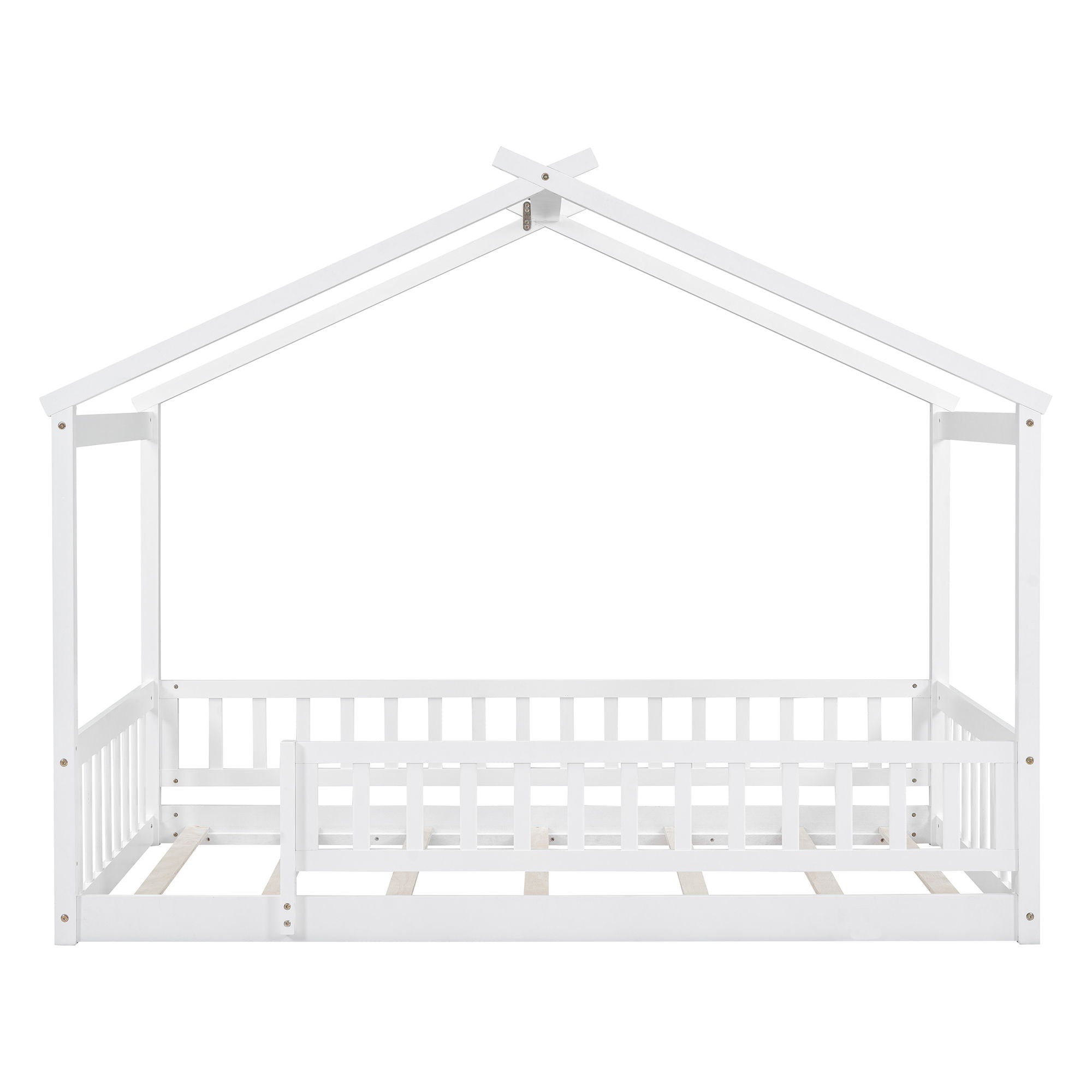 Bed House Bed Frame With Fence