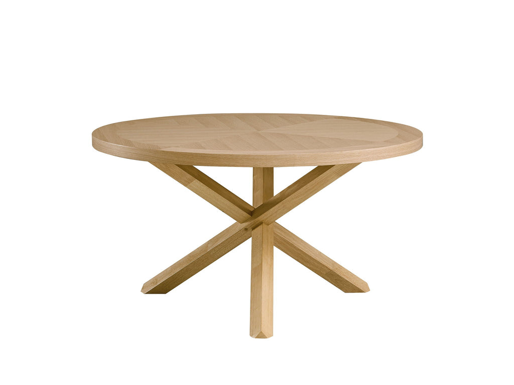 Kasem Round Dining Table - Oak