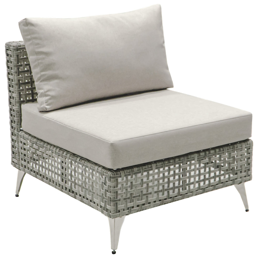 K&K Patio 8-Piece Patio Furniture Set with 43" Fire Pit Table