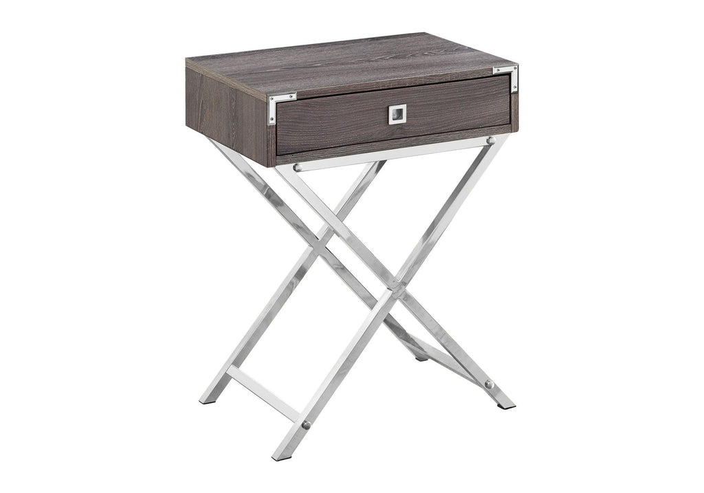 Accent Side Table with Storage Drawer