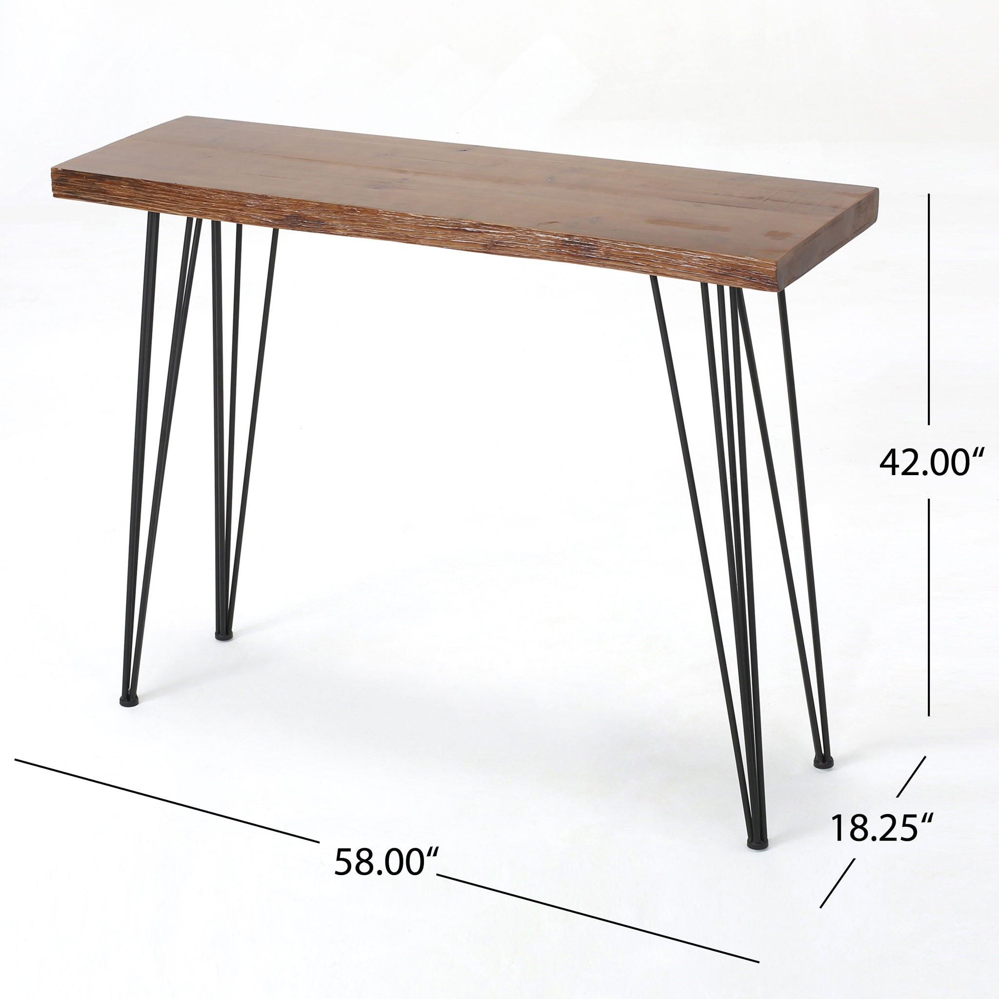 Modern Industrial Breakfast Bar Table