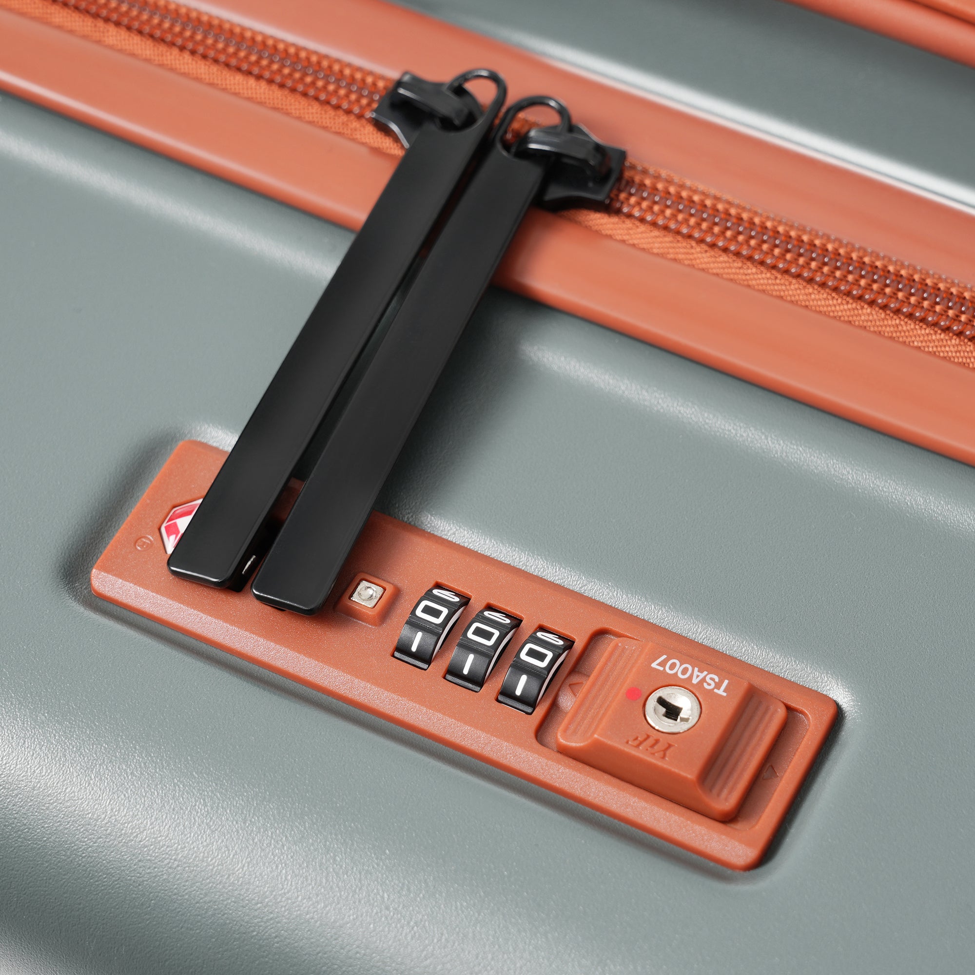 Deluxe 5-Piece Hard-Side Luggage Set with USB and TSA Locks