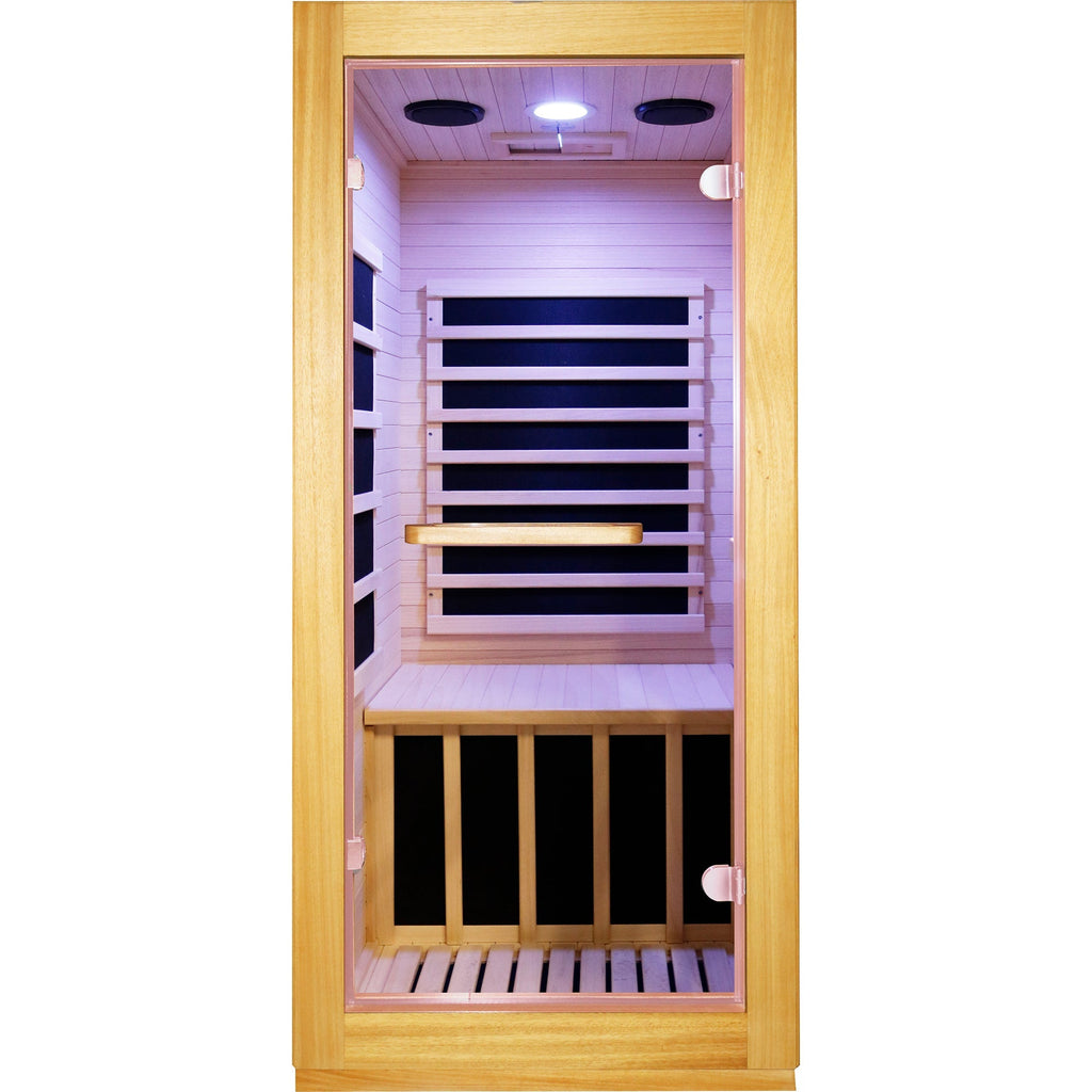infrared sauna room single room
