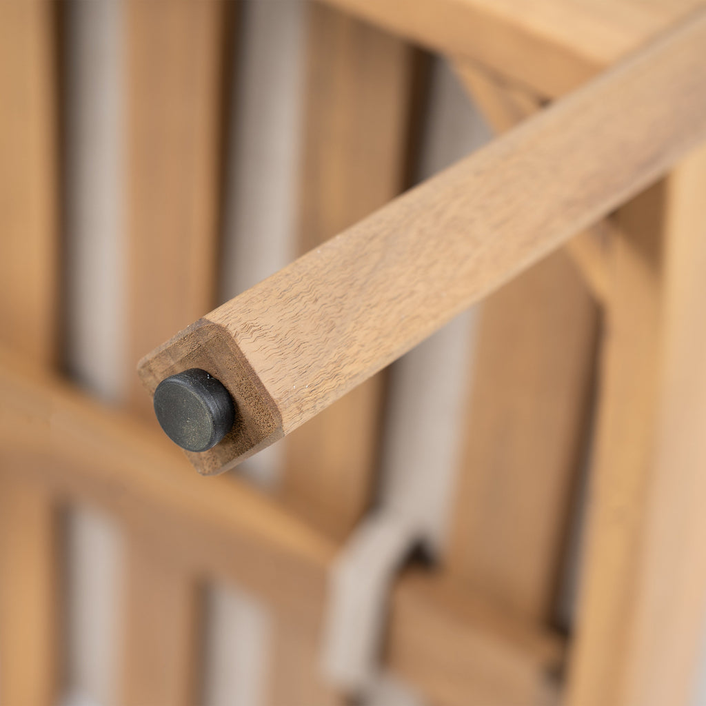 Mallorca Acacia Wood Club Chair With Seat Cushion