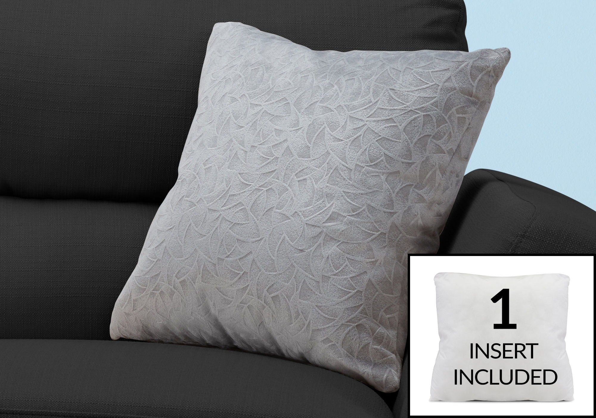 Pillow Square with Insert - Decorative Throw Pillow