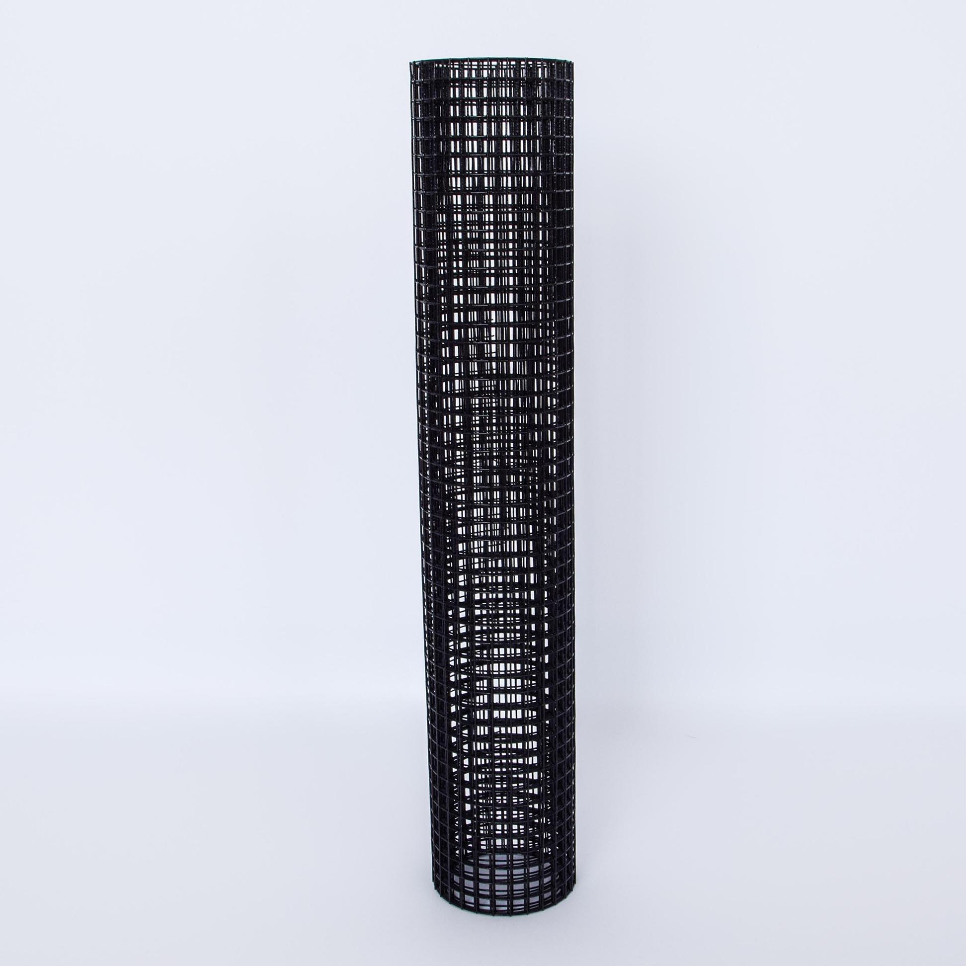 Vinyl Coated Hardware Cloth, 19 Gauge, For Poultry Cages And Home Improvement - Black