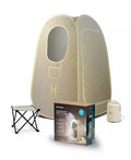 HOMEDICS Portable Steam Sauna 4.82' H Grey SP-SN300