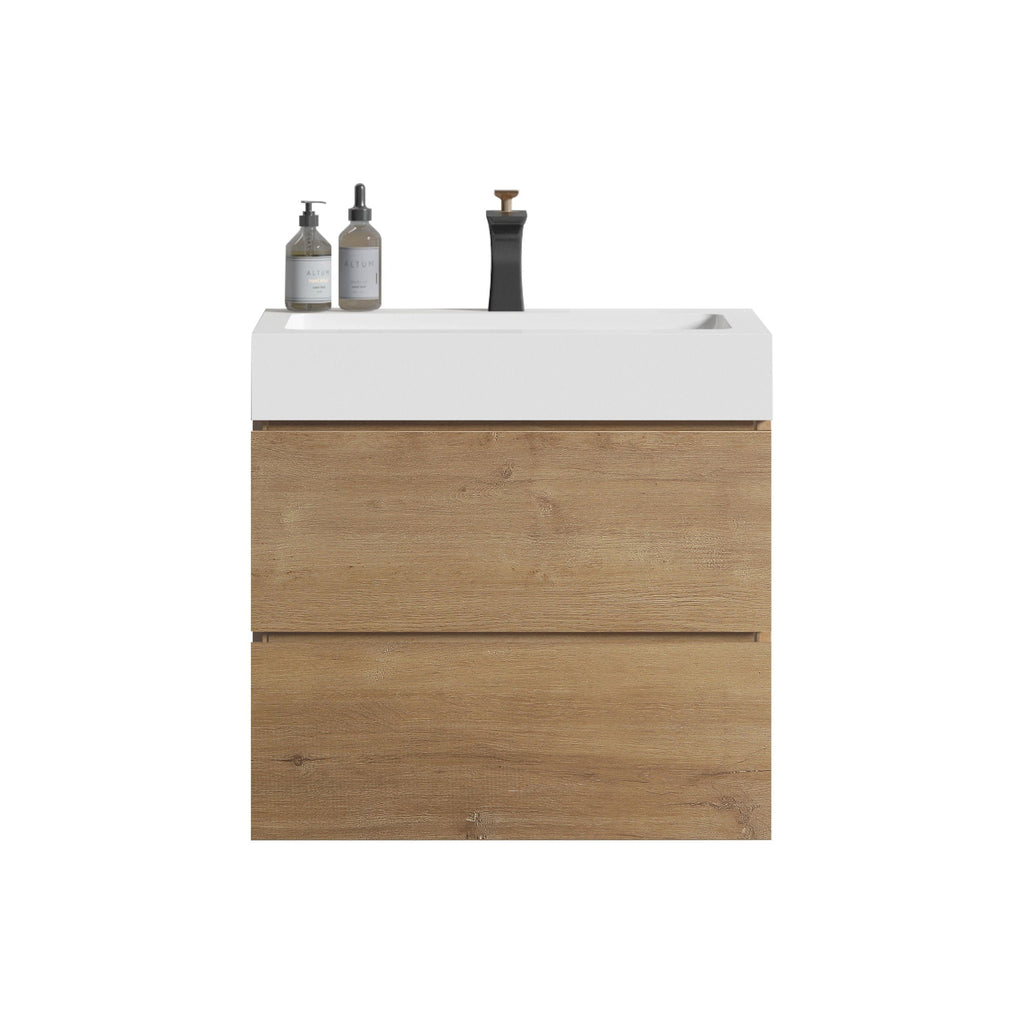Alice Wall Mounted Bathroom Vanity with Sink
