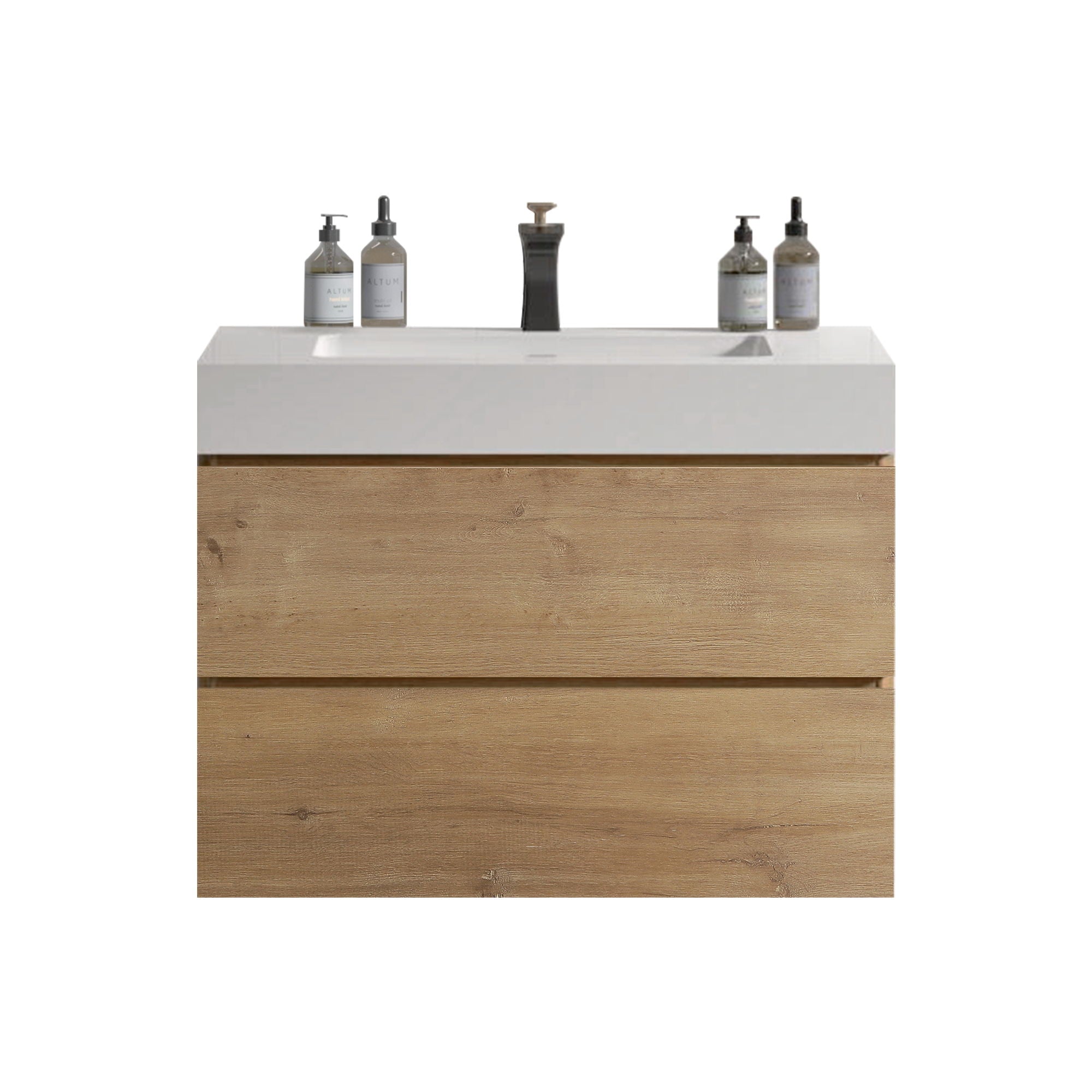 Alice Wall Mounted Bathroom Vanity with Sink
