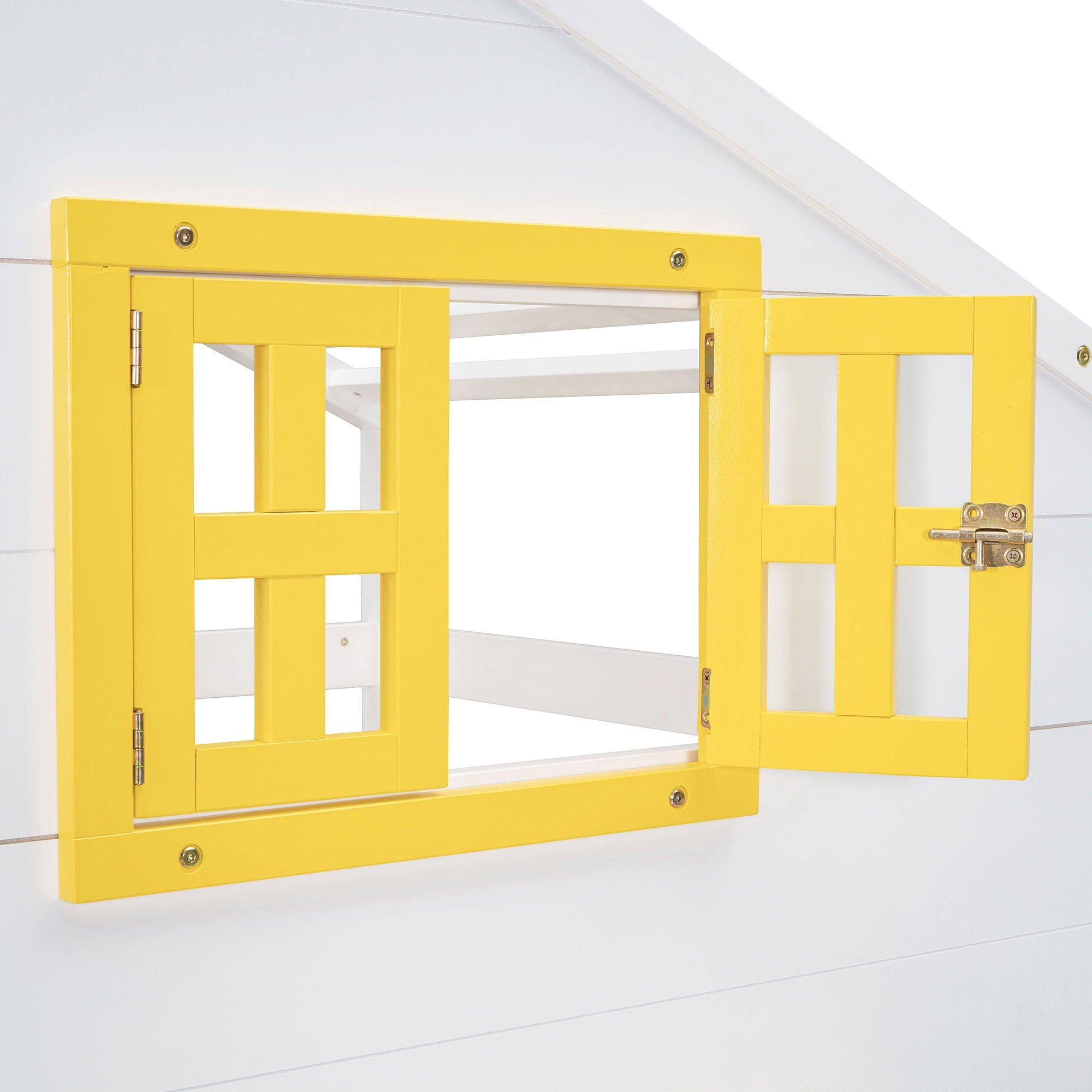 Bunk Bed With Playhouse Roof And Window