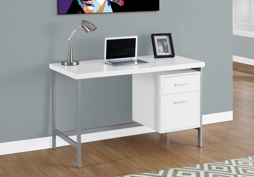 Computer Desk For Home Office, Left or Right Setup, With Storage Drawers
