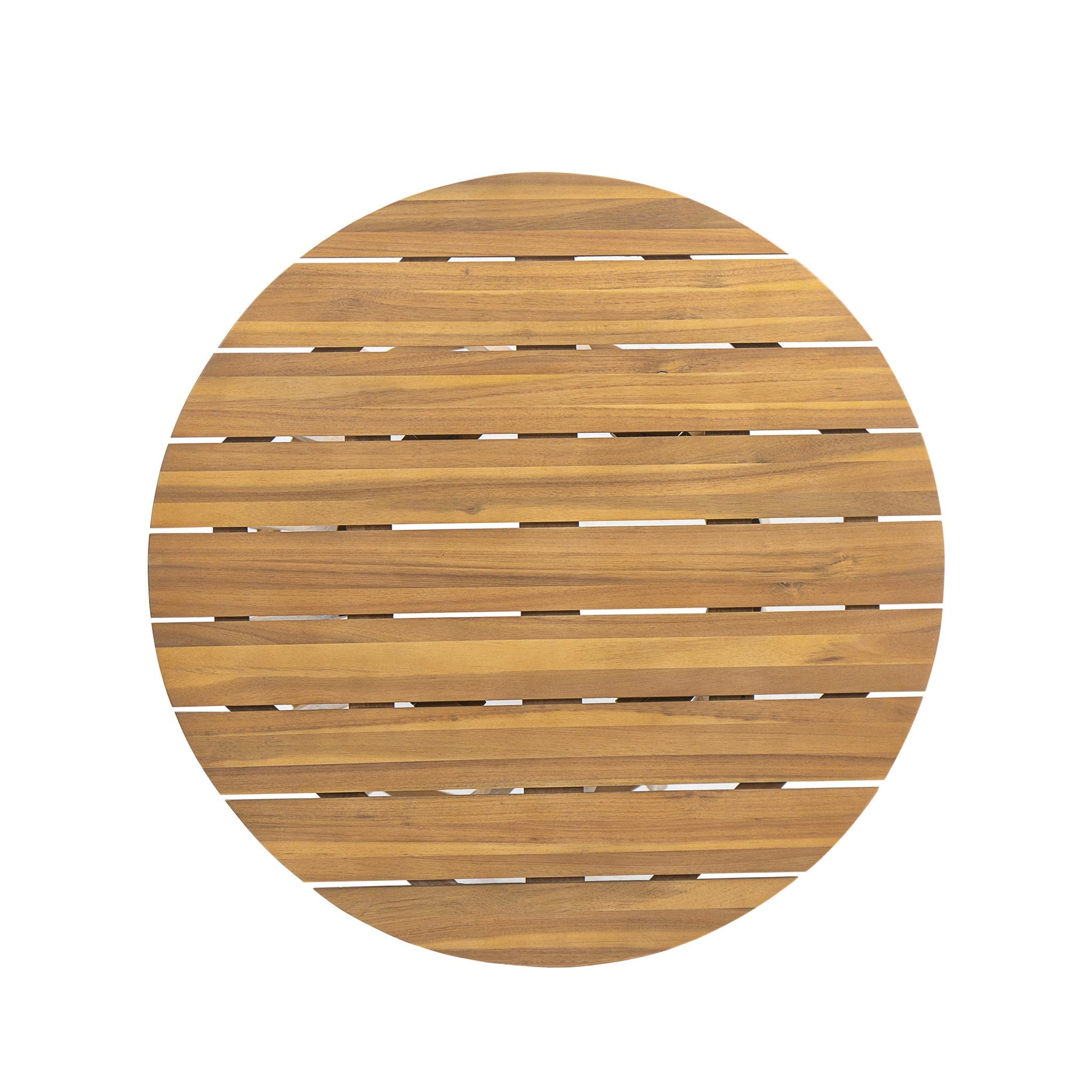 Outdoor Round Top Dining Table - Teak Bistro Table