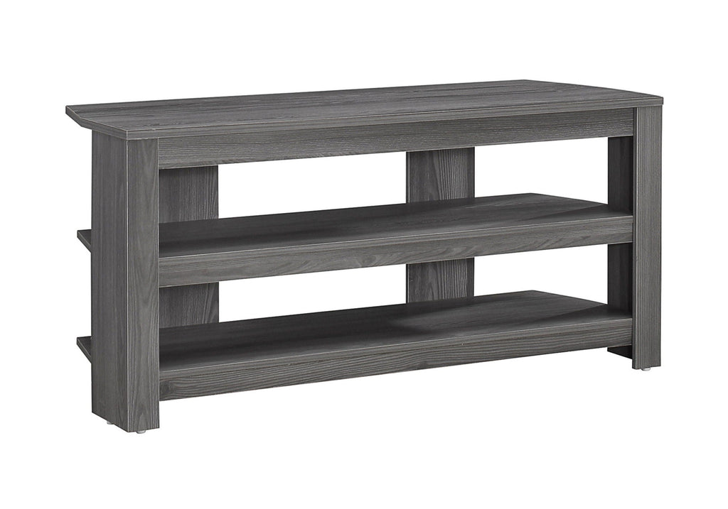 TV Stand Console Media Entertainment Center with 3 Storage Shelves
